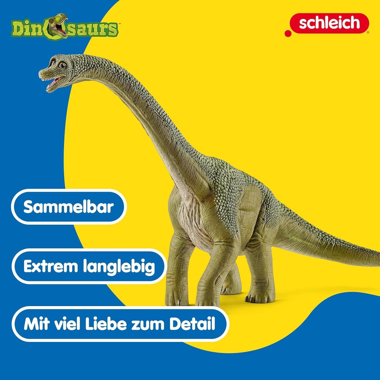 Juguete Dinosaurio Brachiosaurus Schleich Verde 24x24 cm