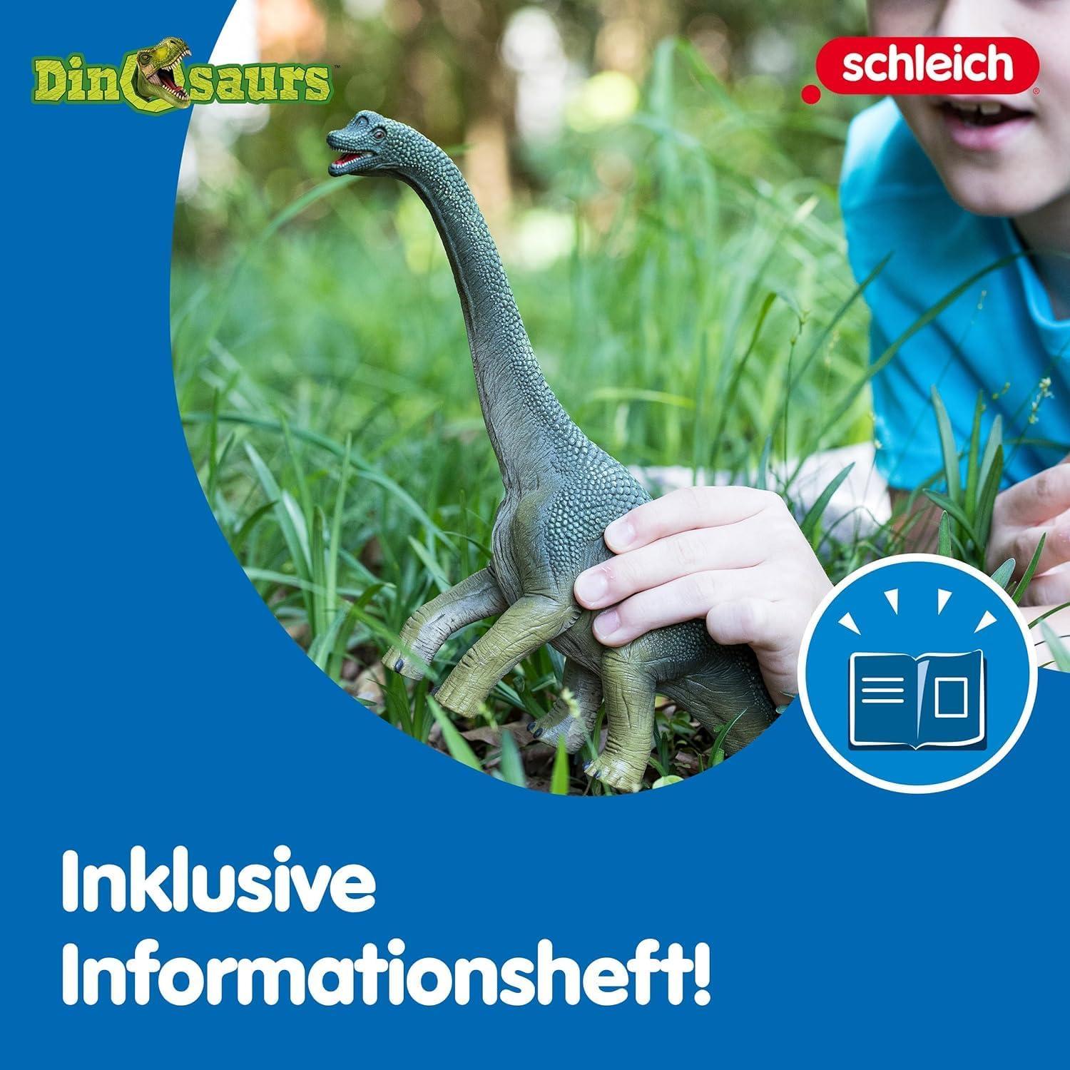 Juguete Dinosaurio Brachiosaurus Schleich Verde 24x24 cm