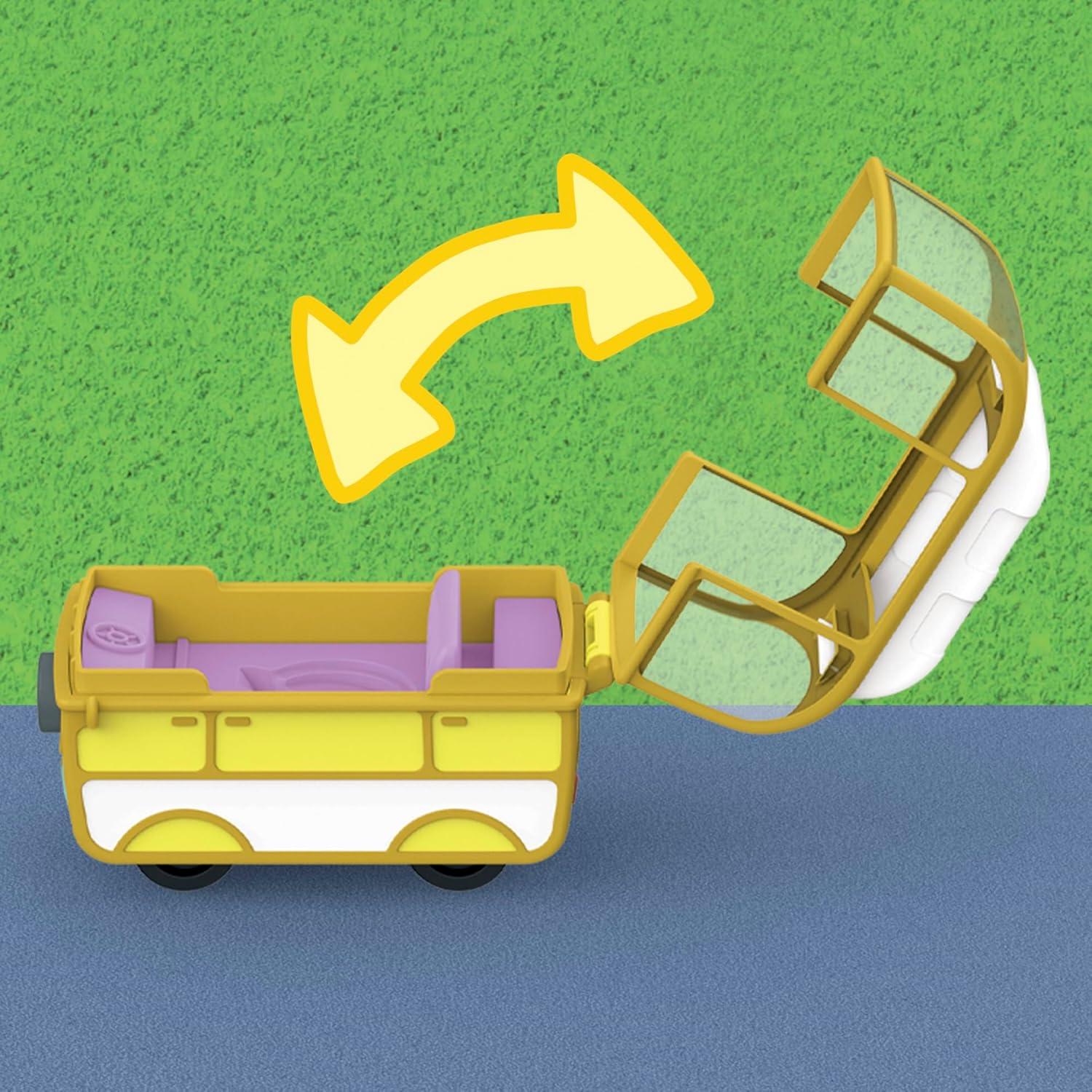 Juego de Vehículos Peppa Pig con 5 Figuras - Juguetes 3+