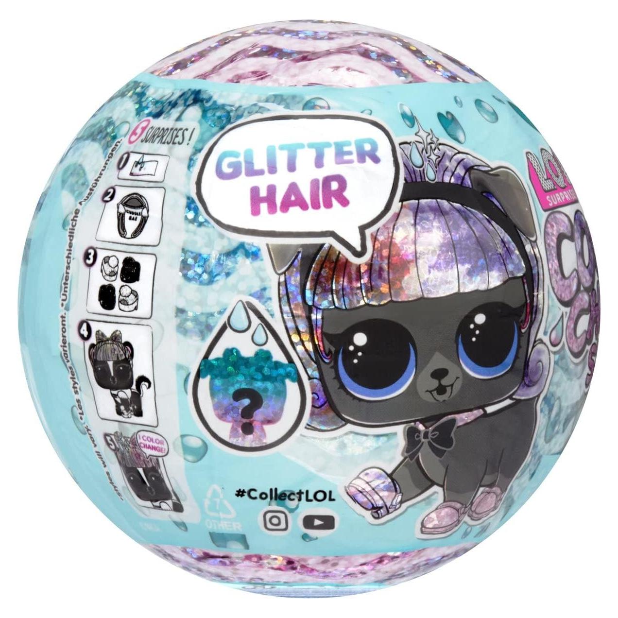 L.O.L. Surprise! Mascota Glitter Color Change con 5 Sorpresas