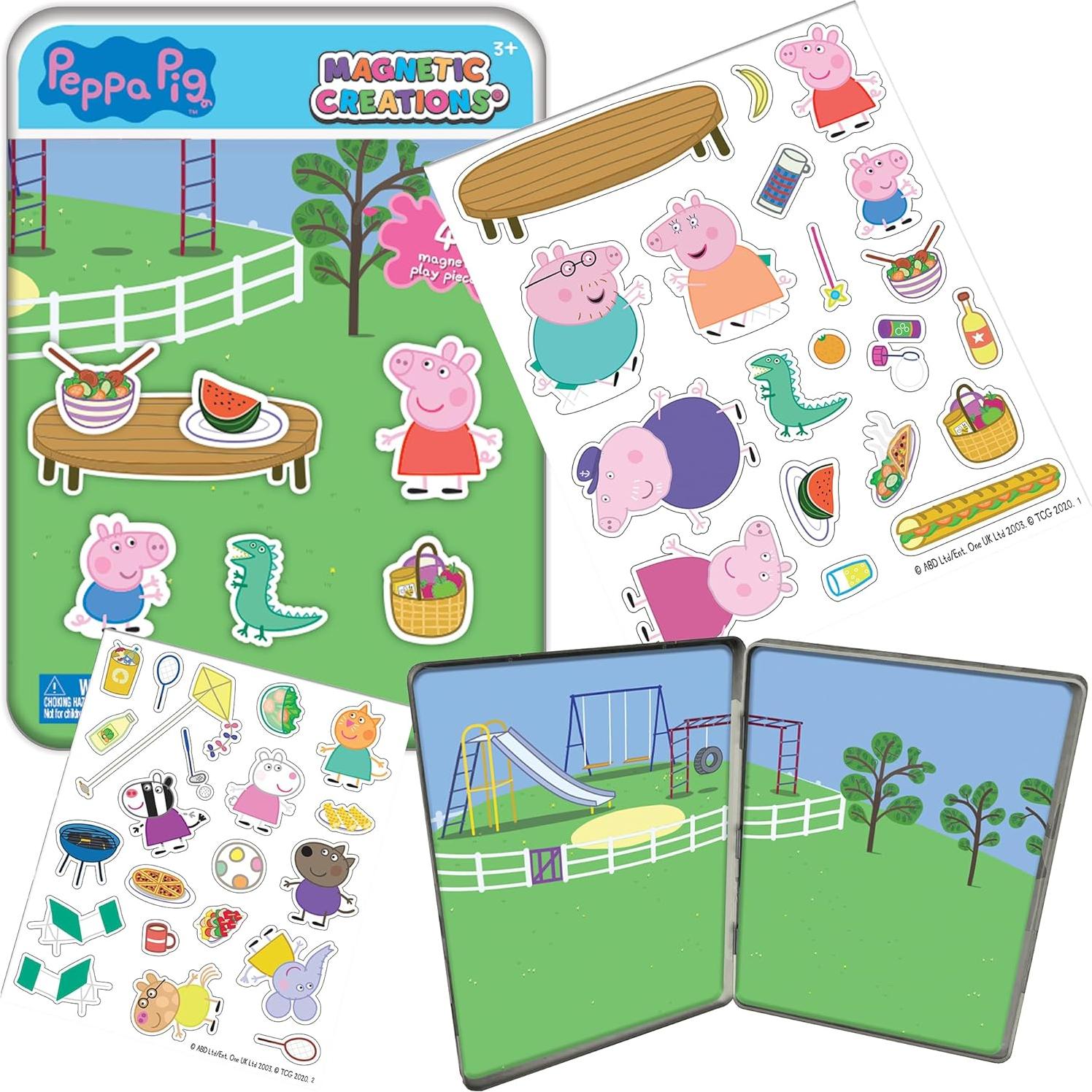 Juego de Narración Creativa Peppa Pig - 40 Imágenes Magnéticas