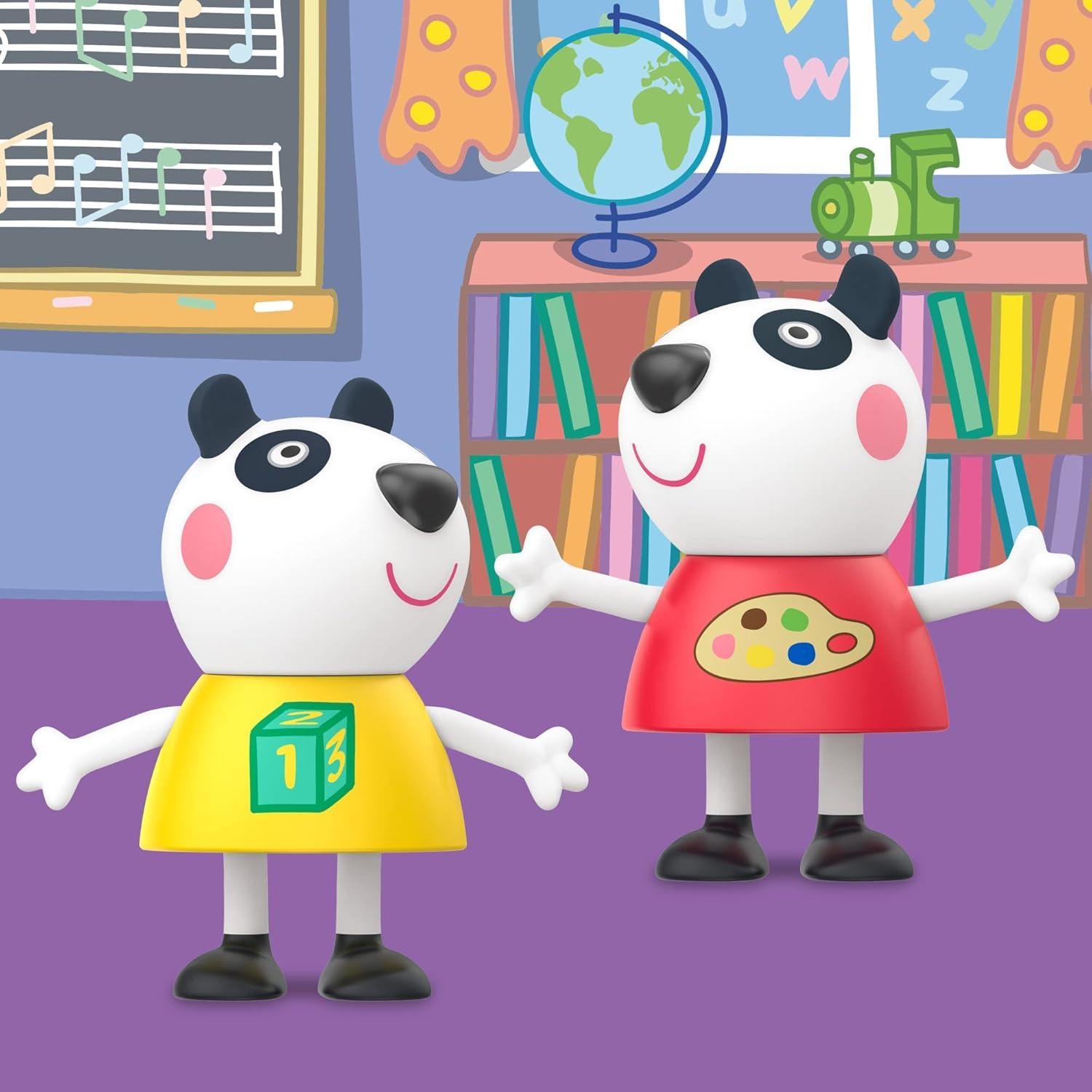 Figuras Peppa Pig 8-Pack Aula Escolar Hasbro 3 años+