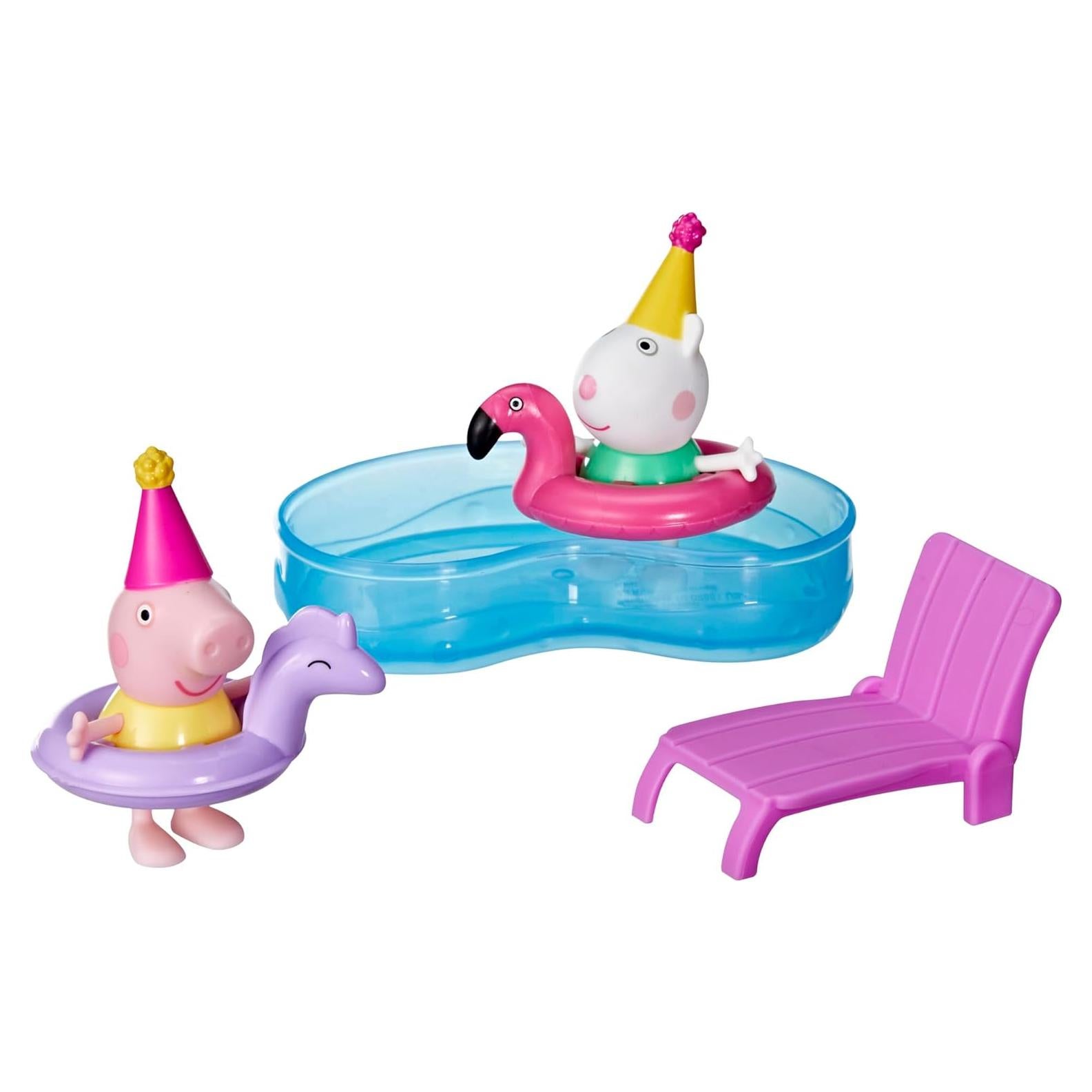 Set de Juego Peppa Pig Fiesta en la Piscina 6 Piezas