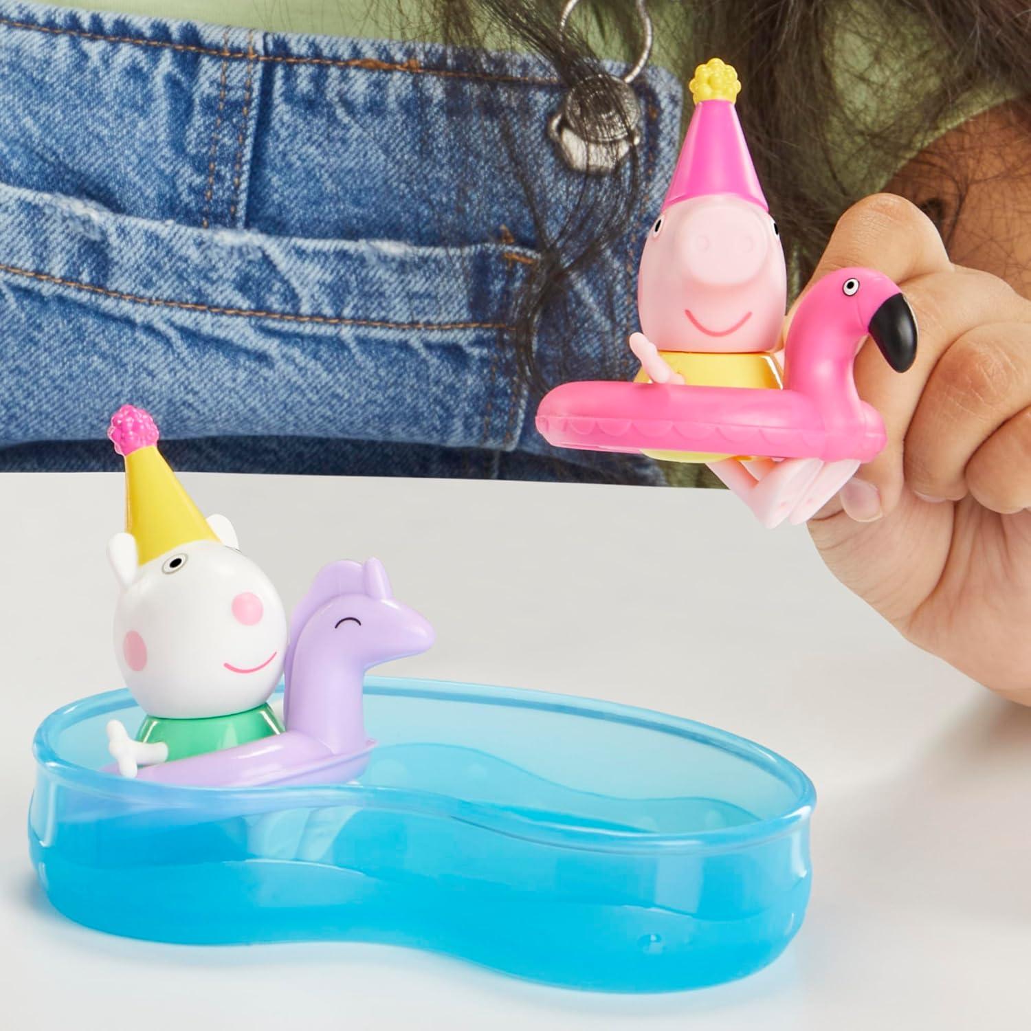 Set de Juego Peppa Pig Fiesta en la Piscina 6 Piezas