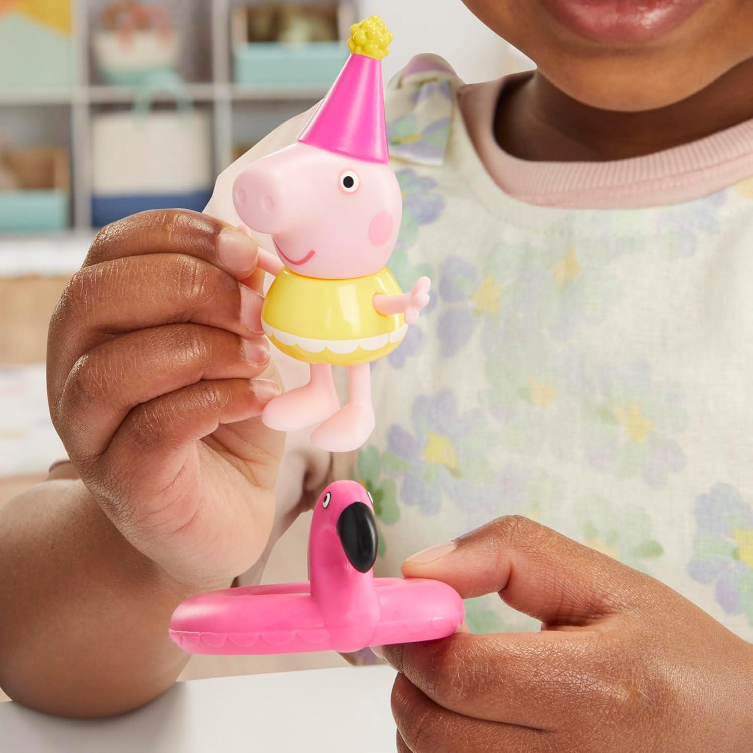 Set de Juego Peppa Pig Fiesta en la Piscina 6 Piezas