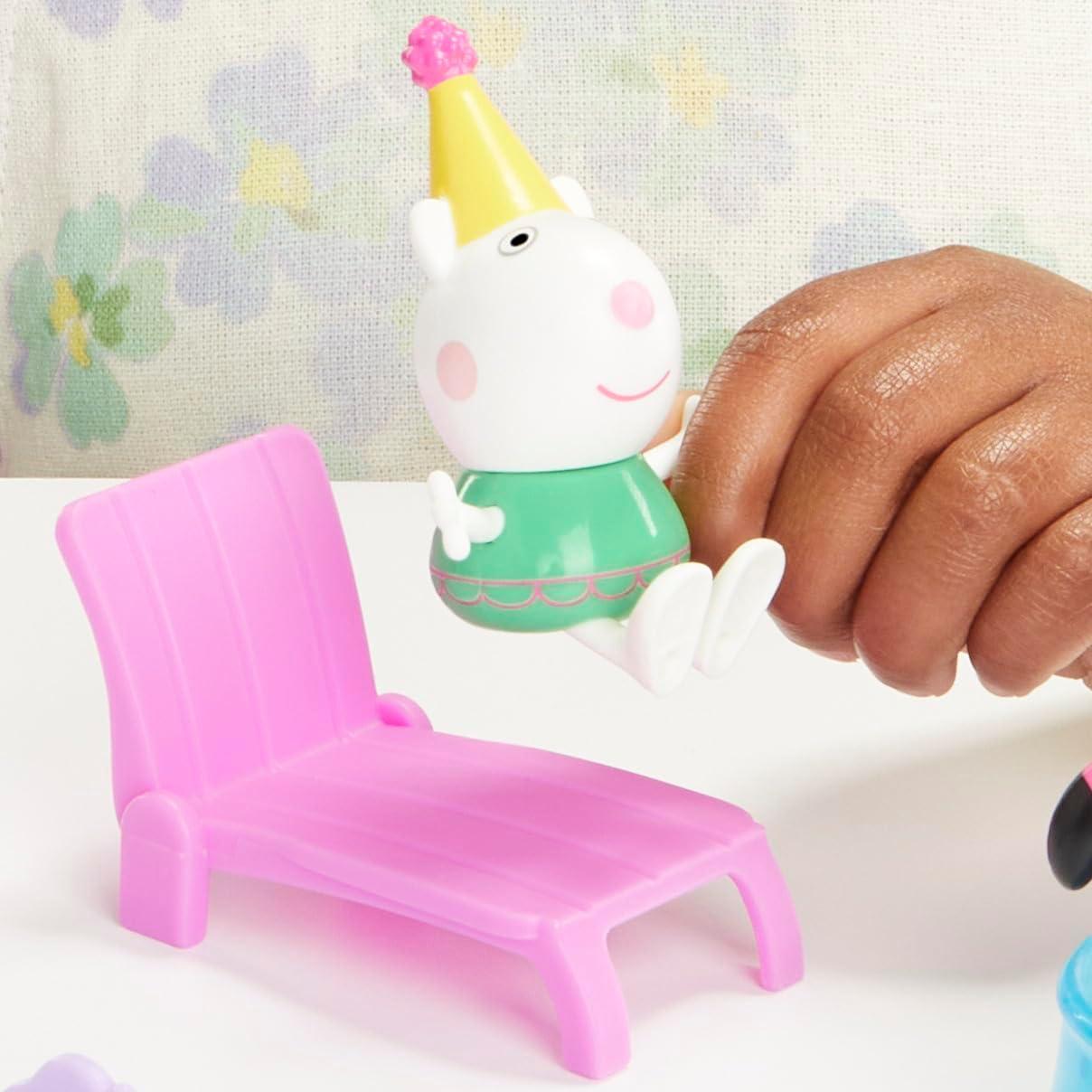 Set de Juego Peppa Pig Fiesta en la Piscina 6 Piezas