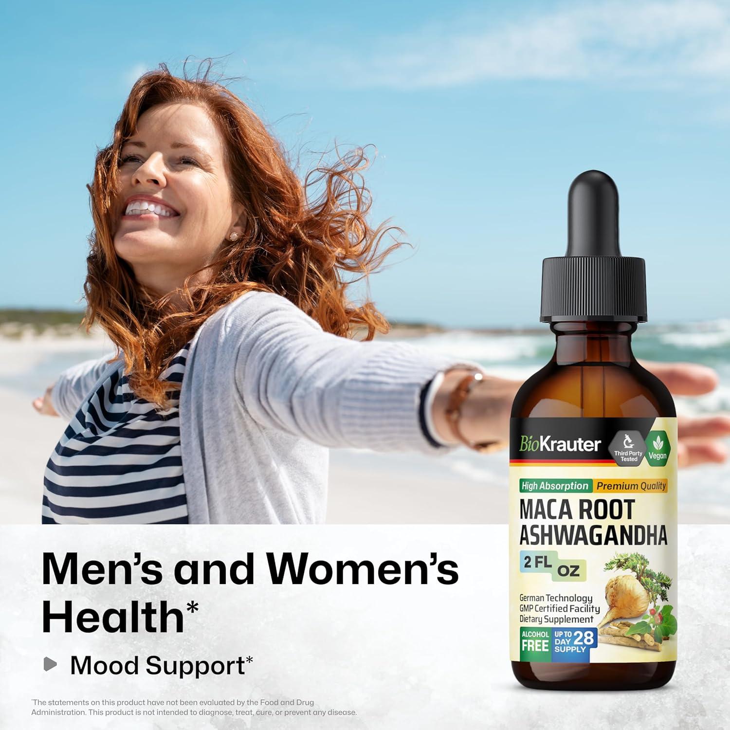 Tinctura de Raíz de Maca y Ashwagandha Bio Krauter 59 ml