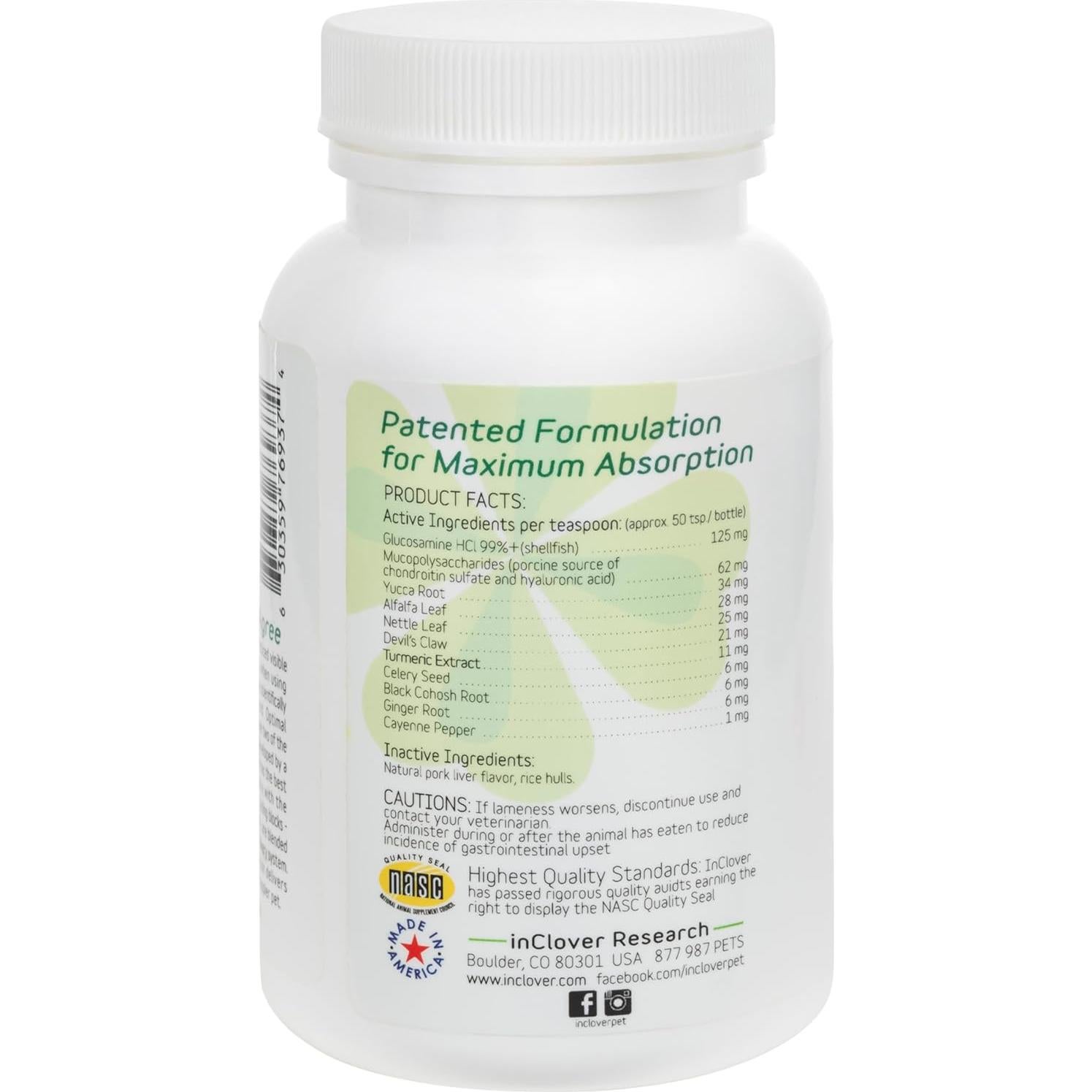 Suplemento Natural InClover Connectin para Articulaciones 85g