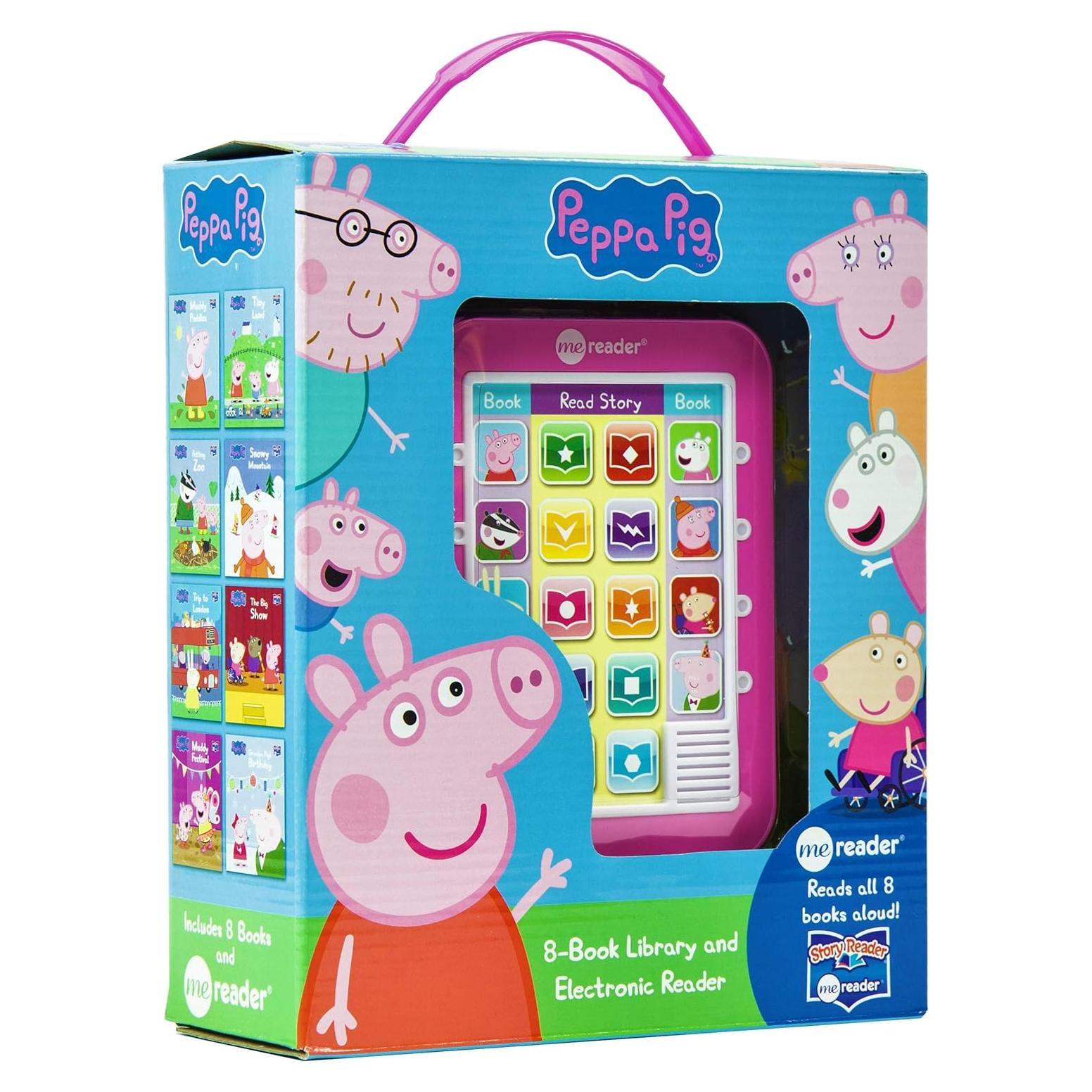 Peppa Pig Me Reader Electronic Reader and 8-Sound Book Library - PI Kids