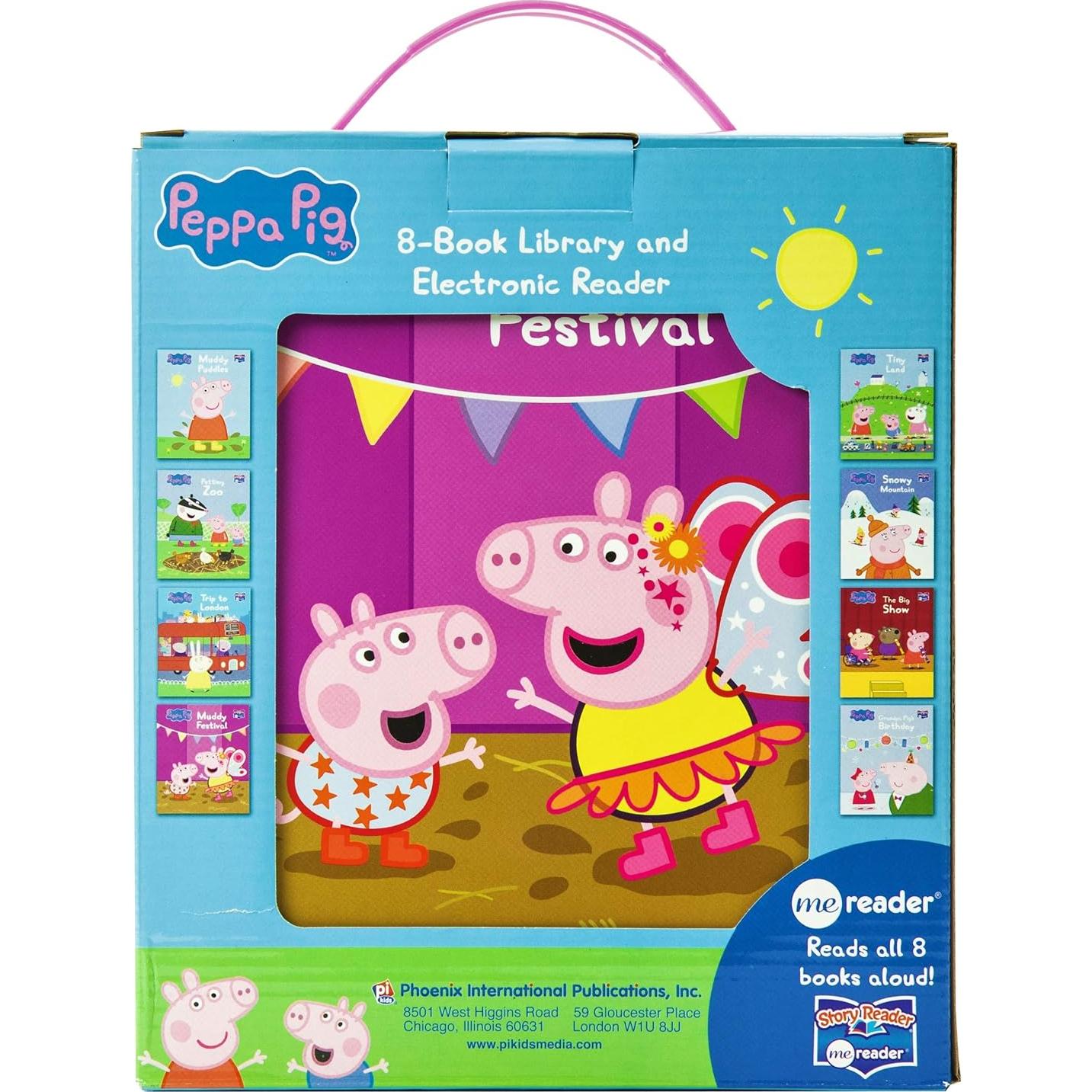 Peppa Pig Me Reader Electronic Reader and 8-Sound Book Library - PI Kids
