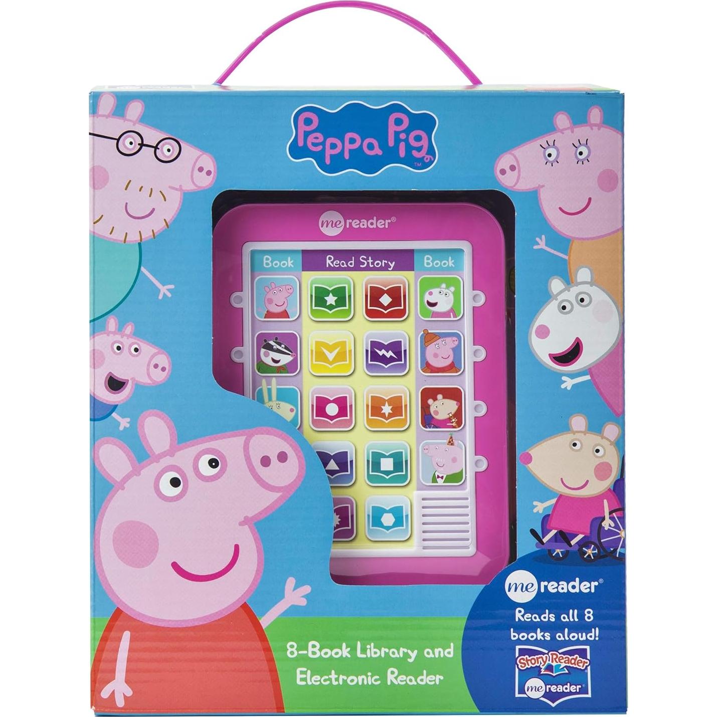 Peppa Pig Me Reader Electronic Reader and 8-Sound Book Library - PI Kids