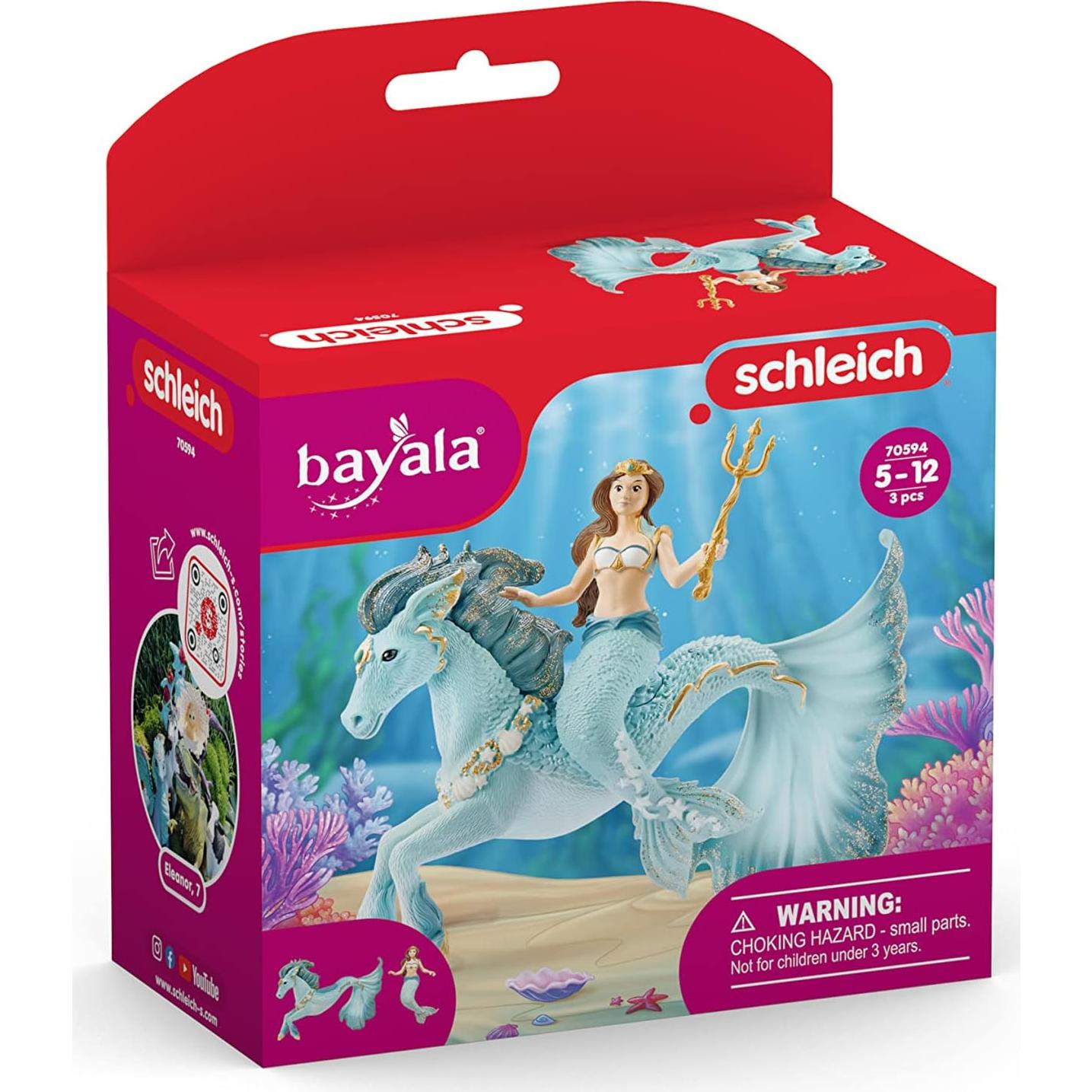 Juguete Schleich Sirena Eyela y Unicornio Submarino 5+
