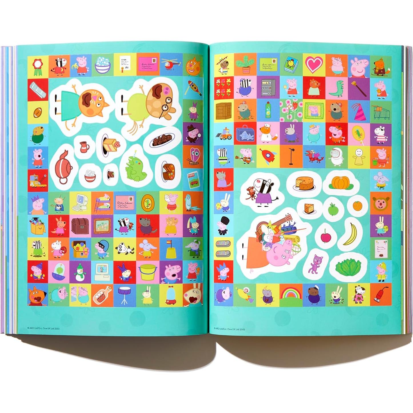 Peppa Pig Super Sticker Book: Over 1000 Stickers & 8 Posters