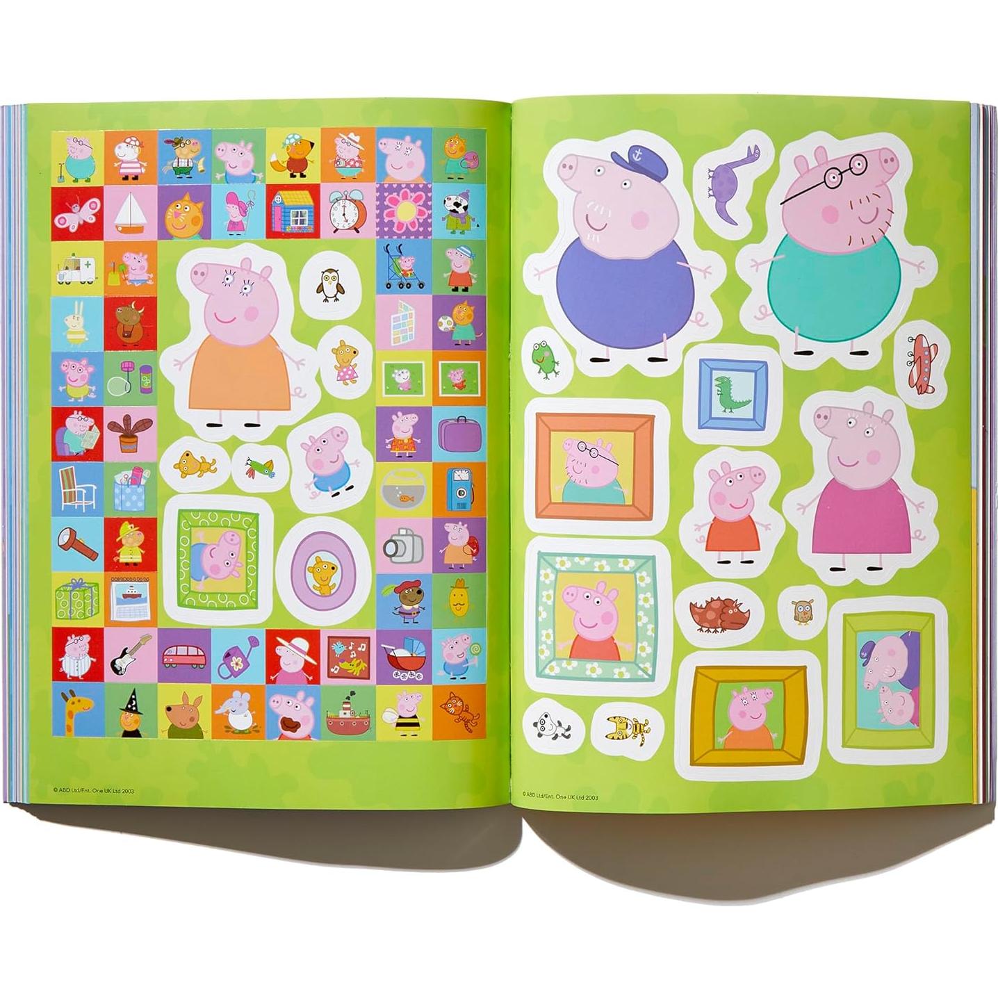 Peppa Pig Super Sticker Book: Over 1000 Stickers & 8 Posters