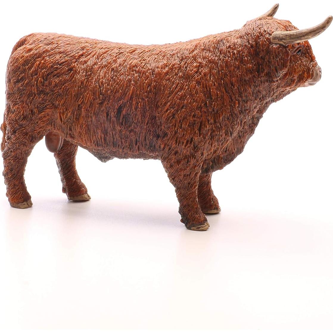 Figura Toro Highland Schleich - Juguete Realista 13.7 cm