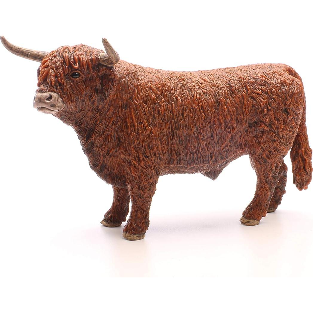 Figura Toro Highland Schleich - Juguete Realista 13.7 cm