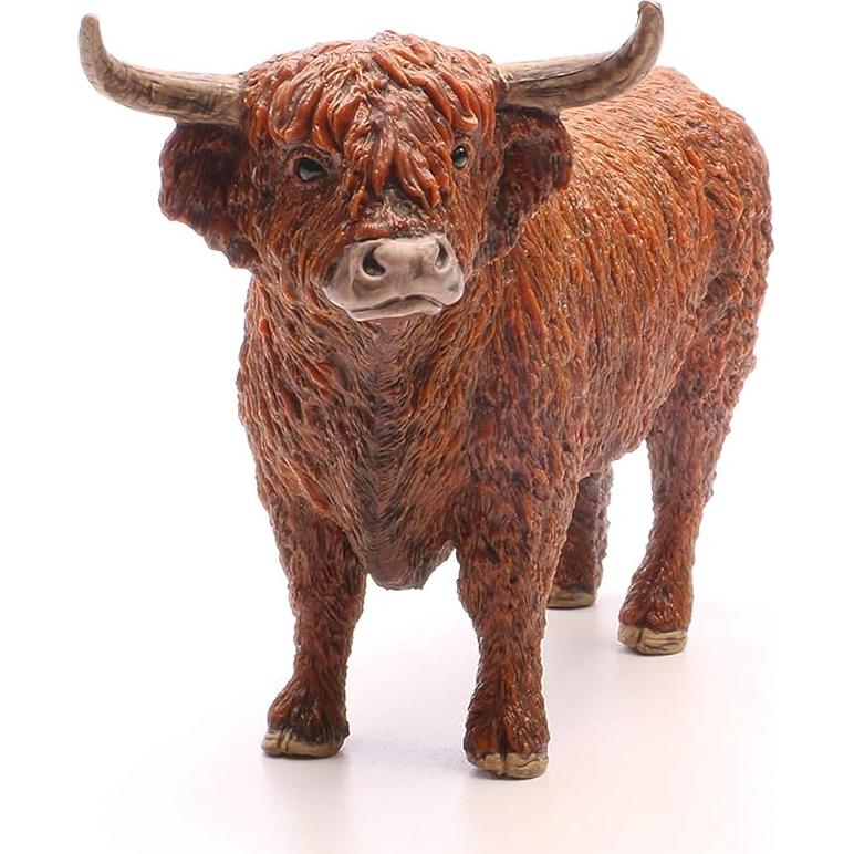 Figura Toro Highland Schleich - Juguete Realista 13.7 cm