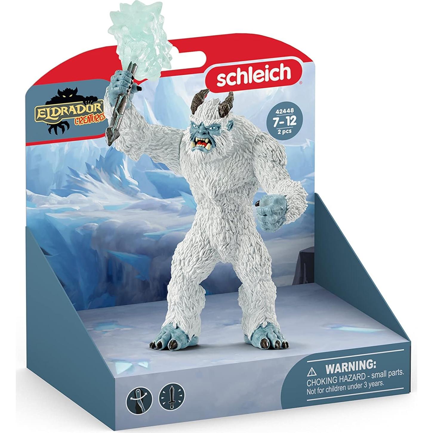 Figurita Schleich Monstruo de Hielo con Martillo 18cm