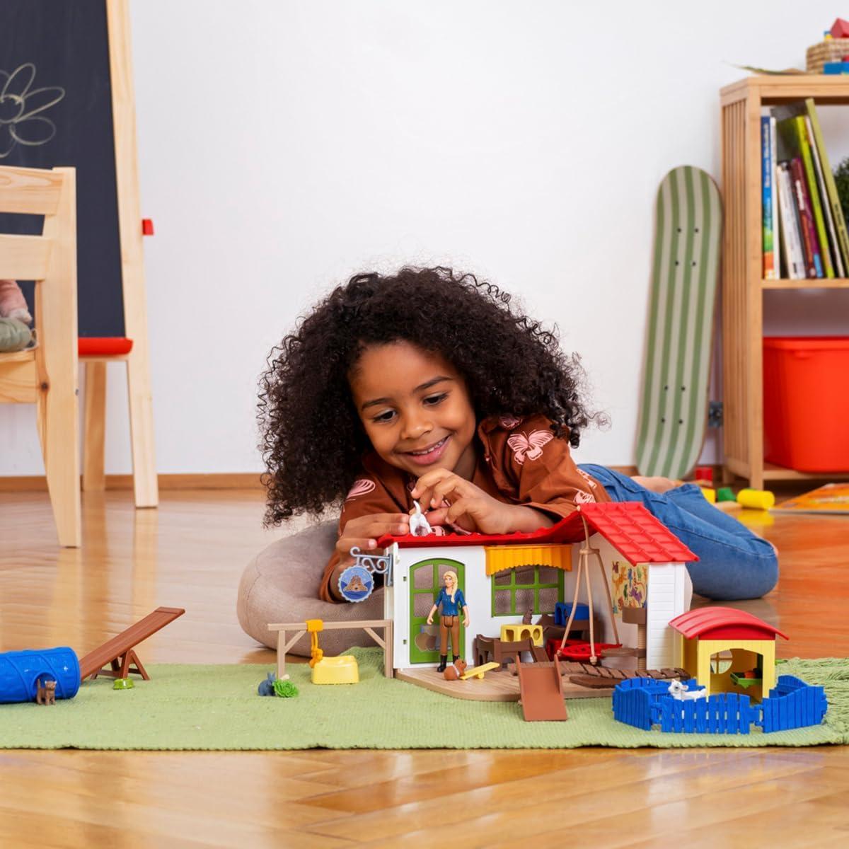 Juego de Hotel para Animales Schleich - 54 Piezas Educativas