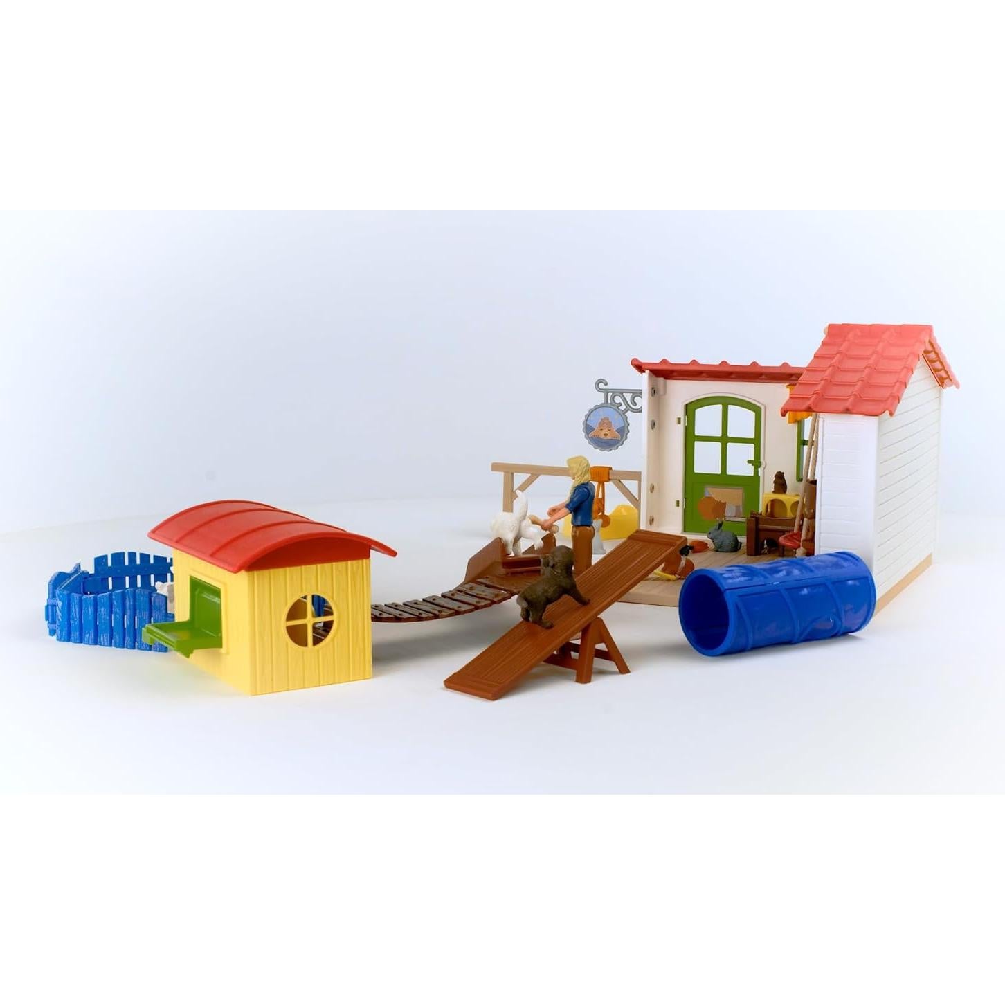 Juego de Hotel para Animales Schleich - 54 Piezas Educativas