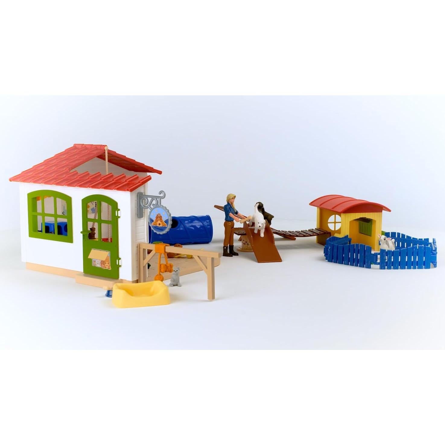 Juego de Hotel para Animales Schleich - 54 Piezas Educativas