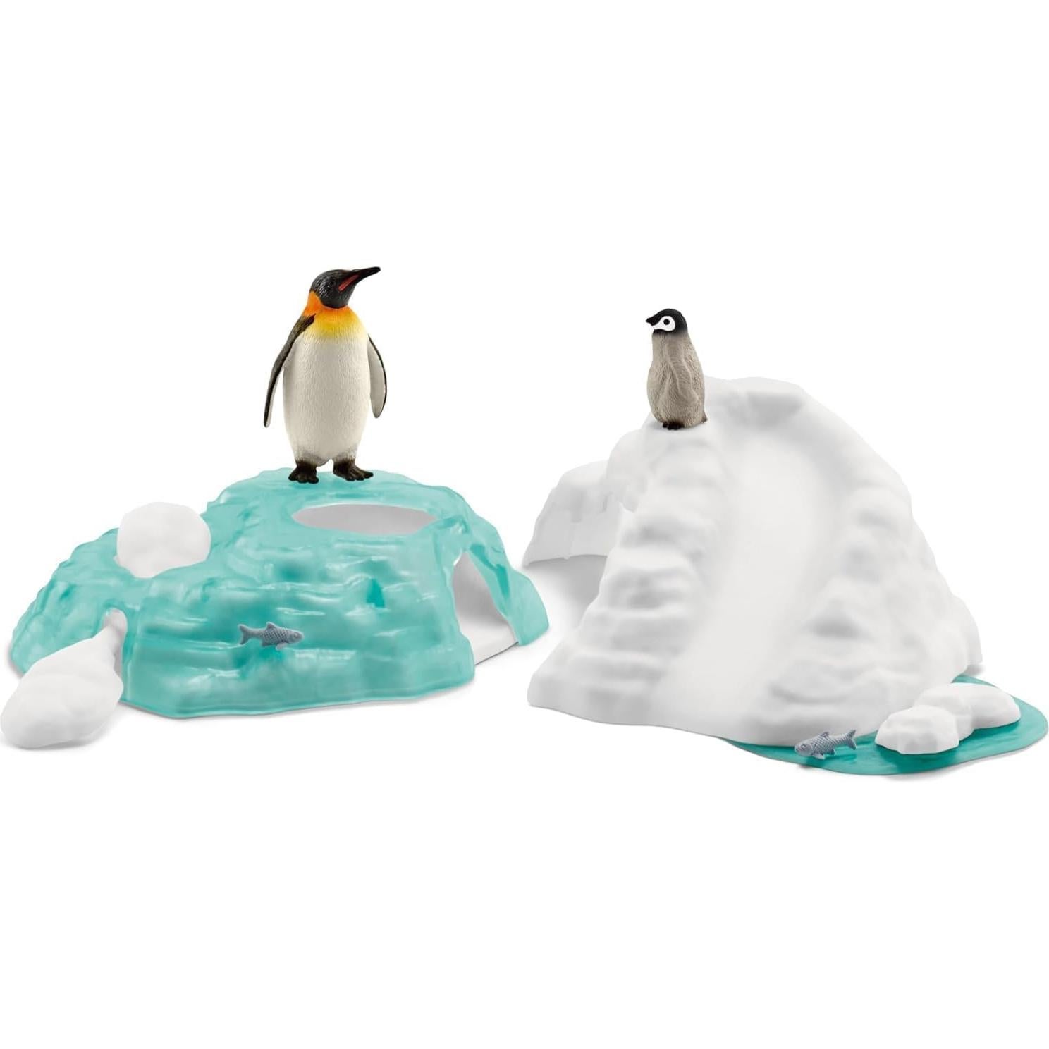 Pingüinos de Diversión Familiar Schleich 24.5x8.3 cm