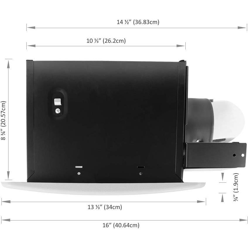 Ventilador Extractor de Baño BV 140 CFM Ultra Silencioso