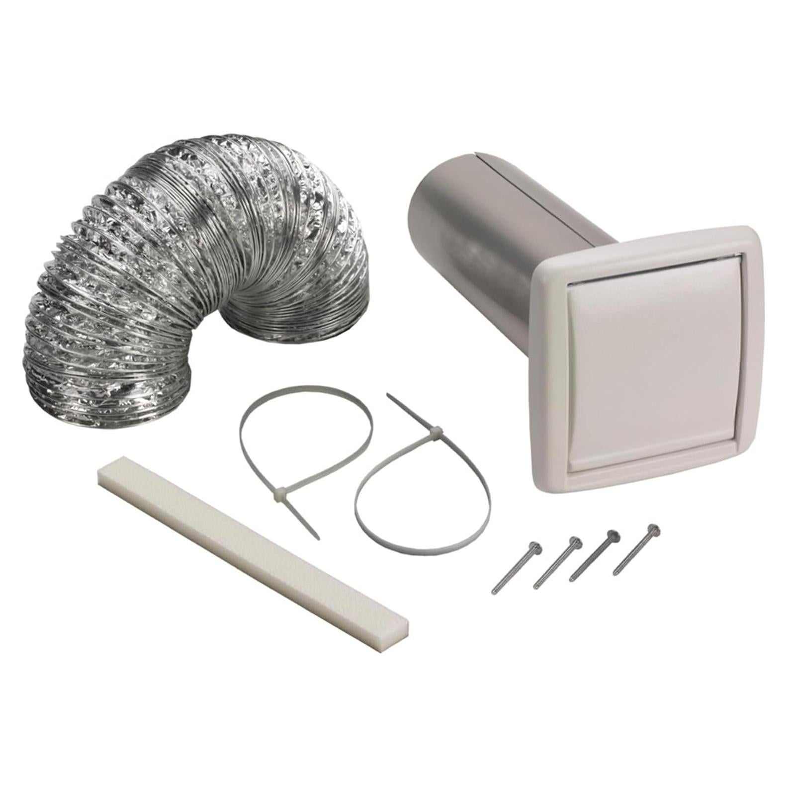 Kit de Conductos de Pared Flexible Broan-NuTone WVK2A 9 Piezas 10.16 cm