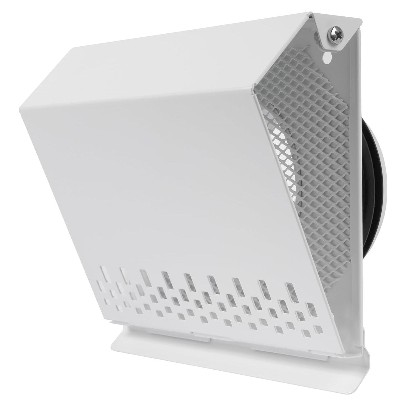 Cubierta de Ventilación 10 cm Vent Systems Acero Galvanizado Blanco