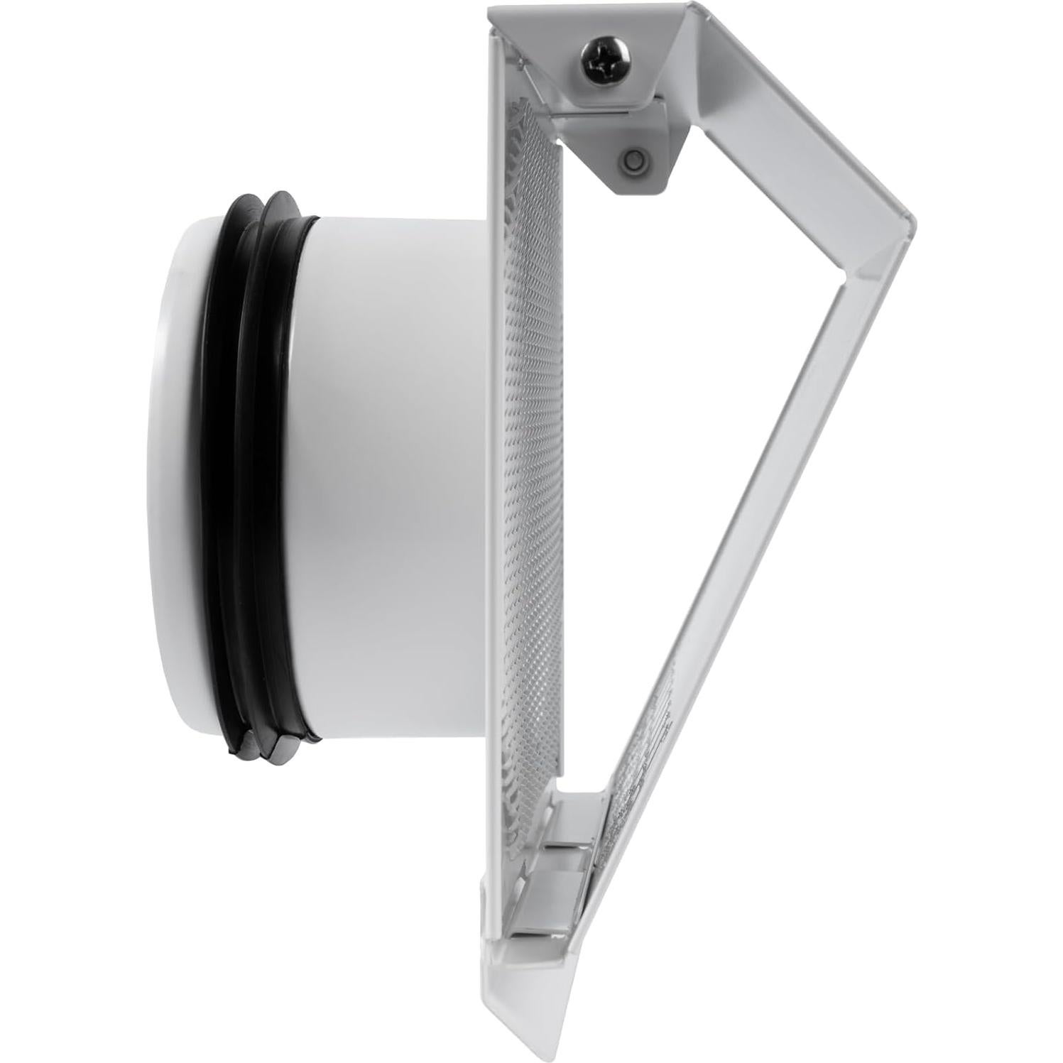 Cubierta de Ventilación 10 cm Vent Systems Acero Galvanizado Blanco