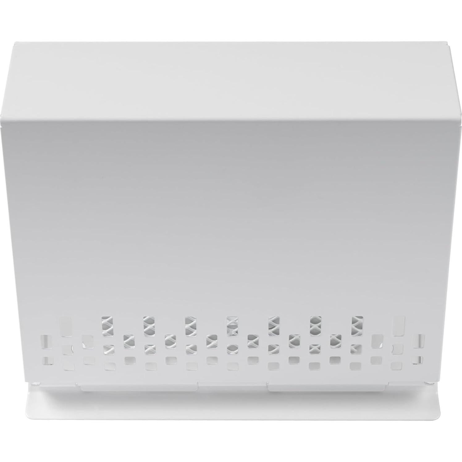 Cubierta de Ventilación 10 cm Vent Systems Acero Galvanizado Blanco