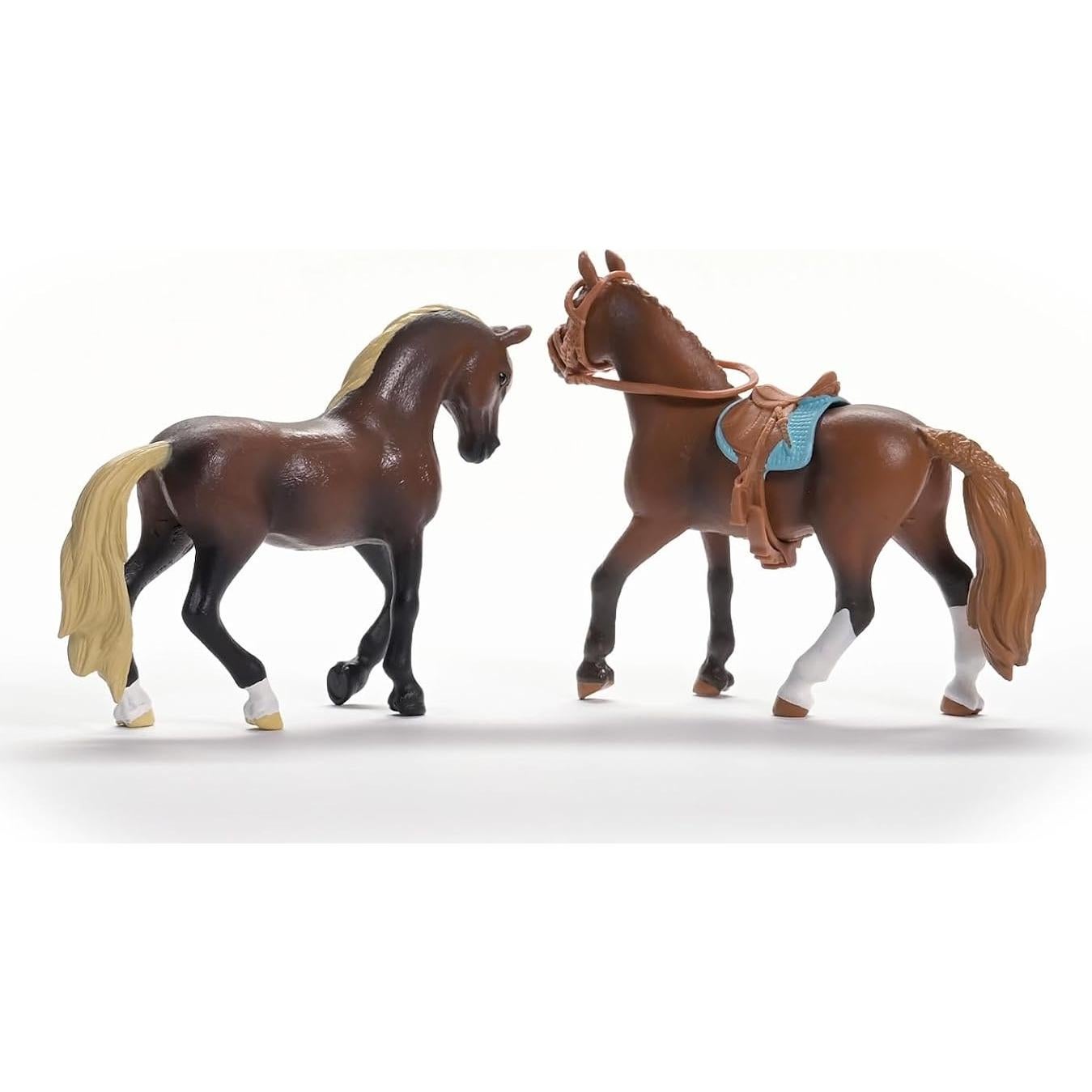 Juego de Juguetes Caballo Paso Peruano Schleich 4 Piezas