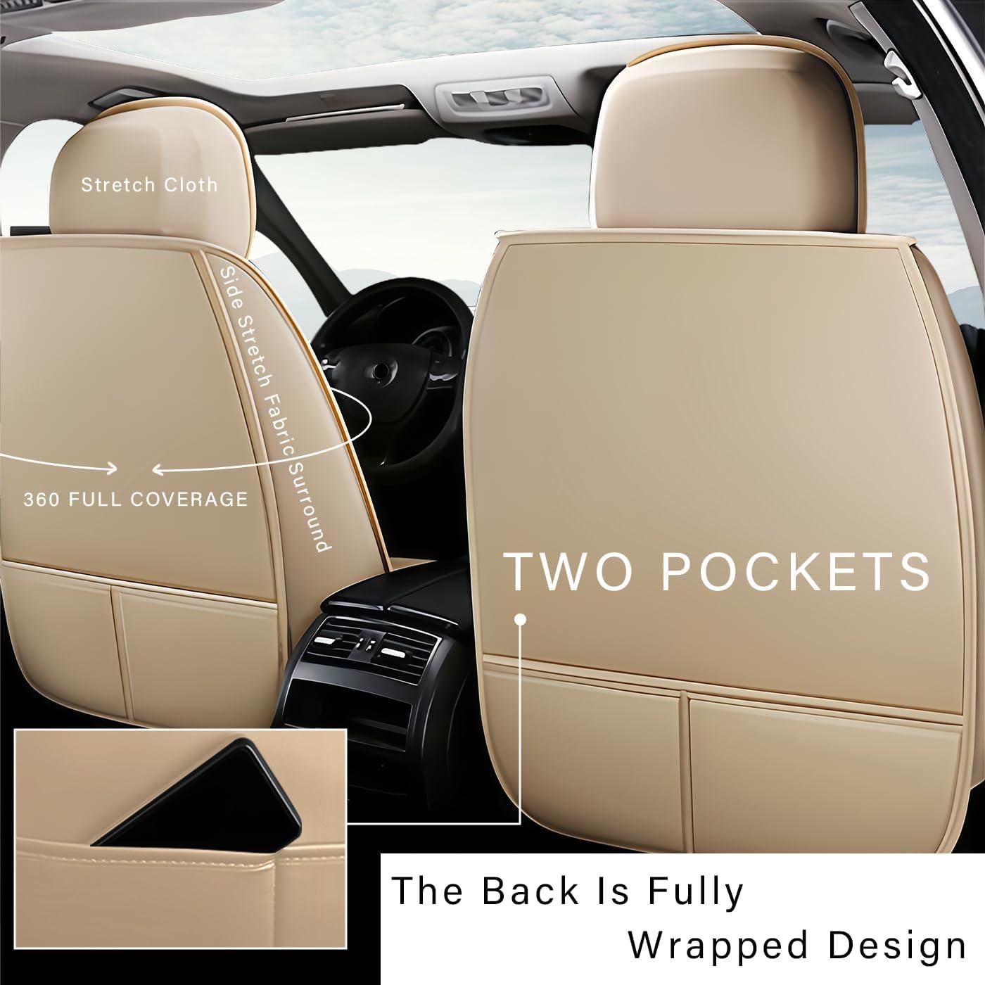 Funda de Asiento URINOVET para Hyundai Palisade 2020-2025 Beige