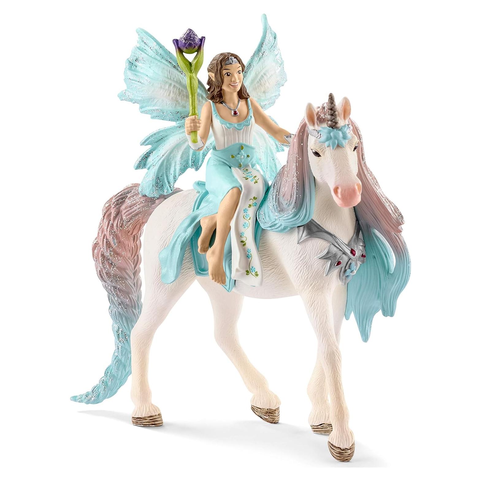 Schleich Hada Eyela con Unicornio Princesa - Set de Juego