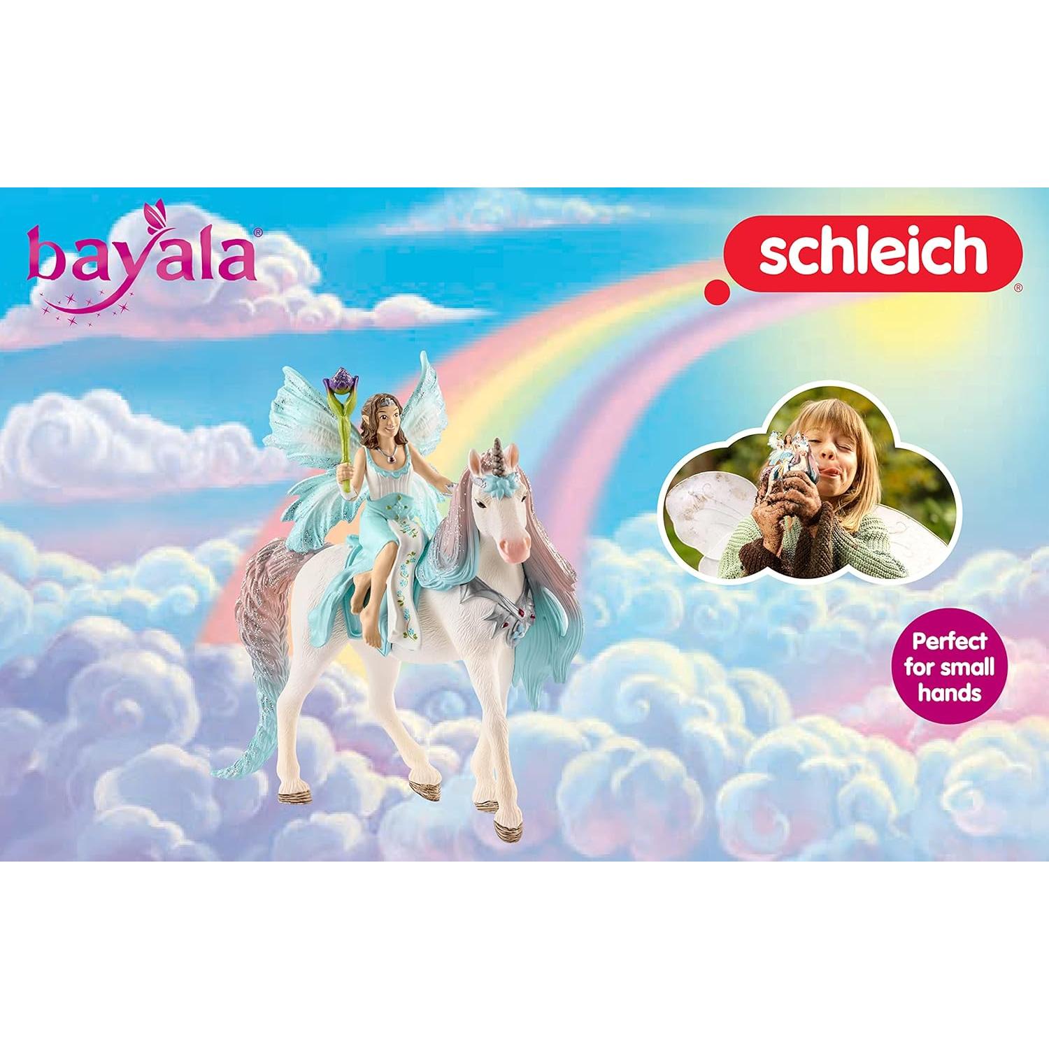 Schleich Hada Eyela con Unicornio Princesa - Set de Juego