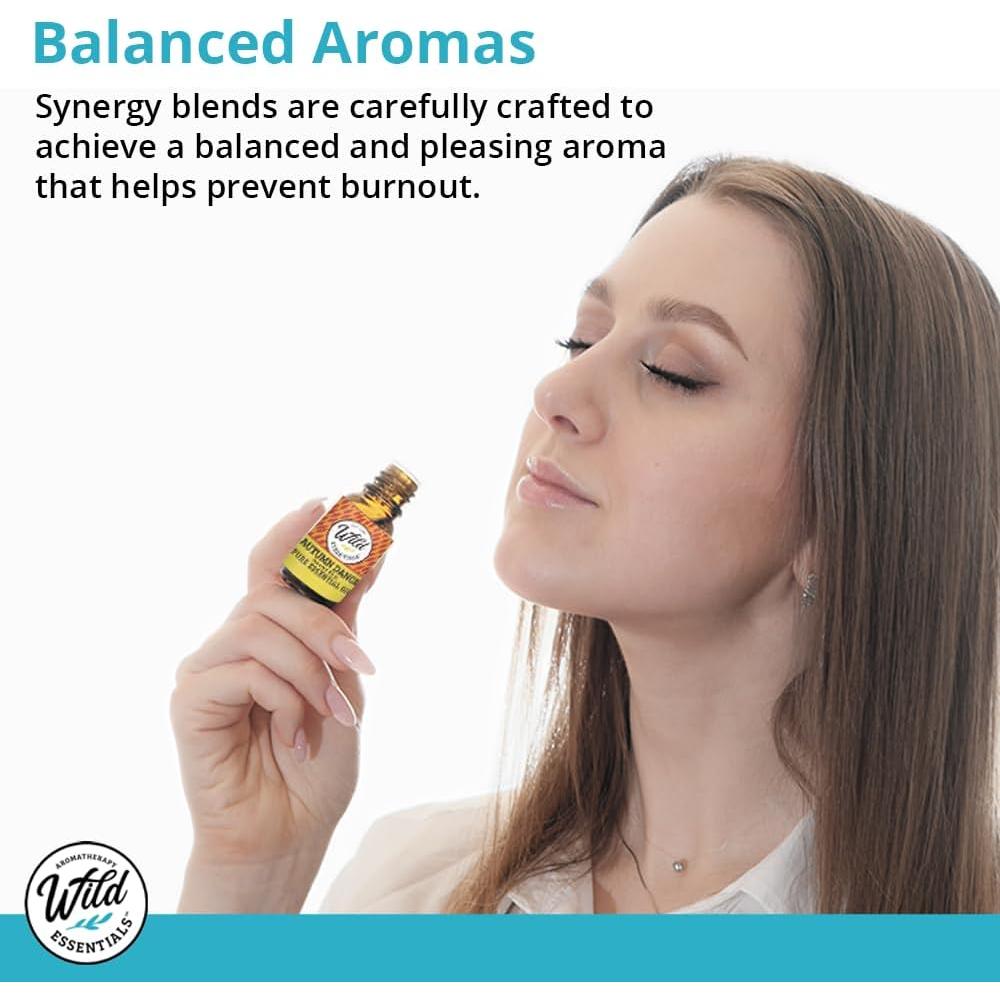 Aceite Esencial Puro Wild Essentials Alerta 10ml - Paquete de 2