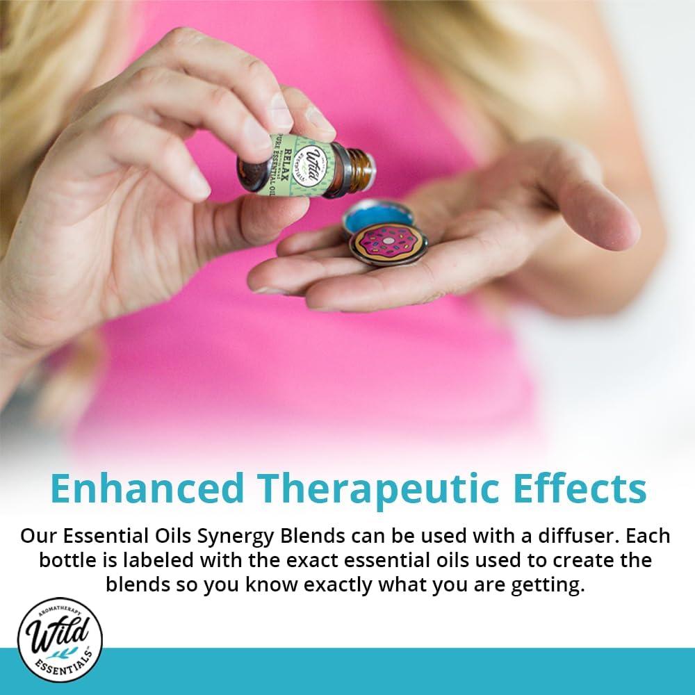 Aceite Esencial Puro Wild Essentials Alerta 10ml - Paquete de 2