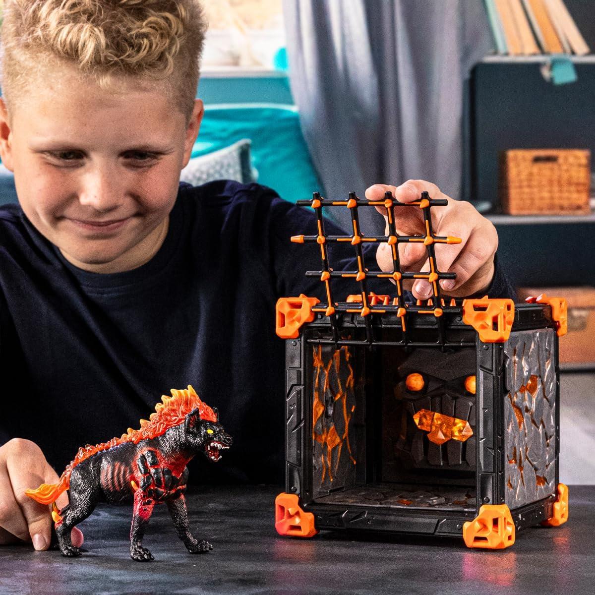 Juguete de Acción Schleich Hiena de Lava BatallaCueva 0.87kg