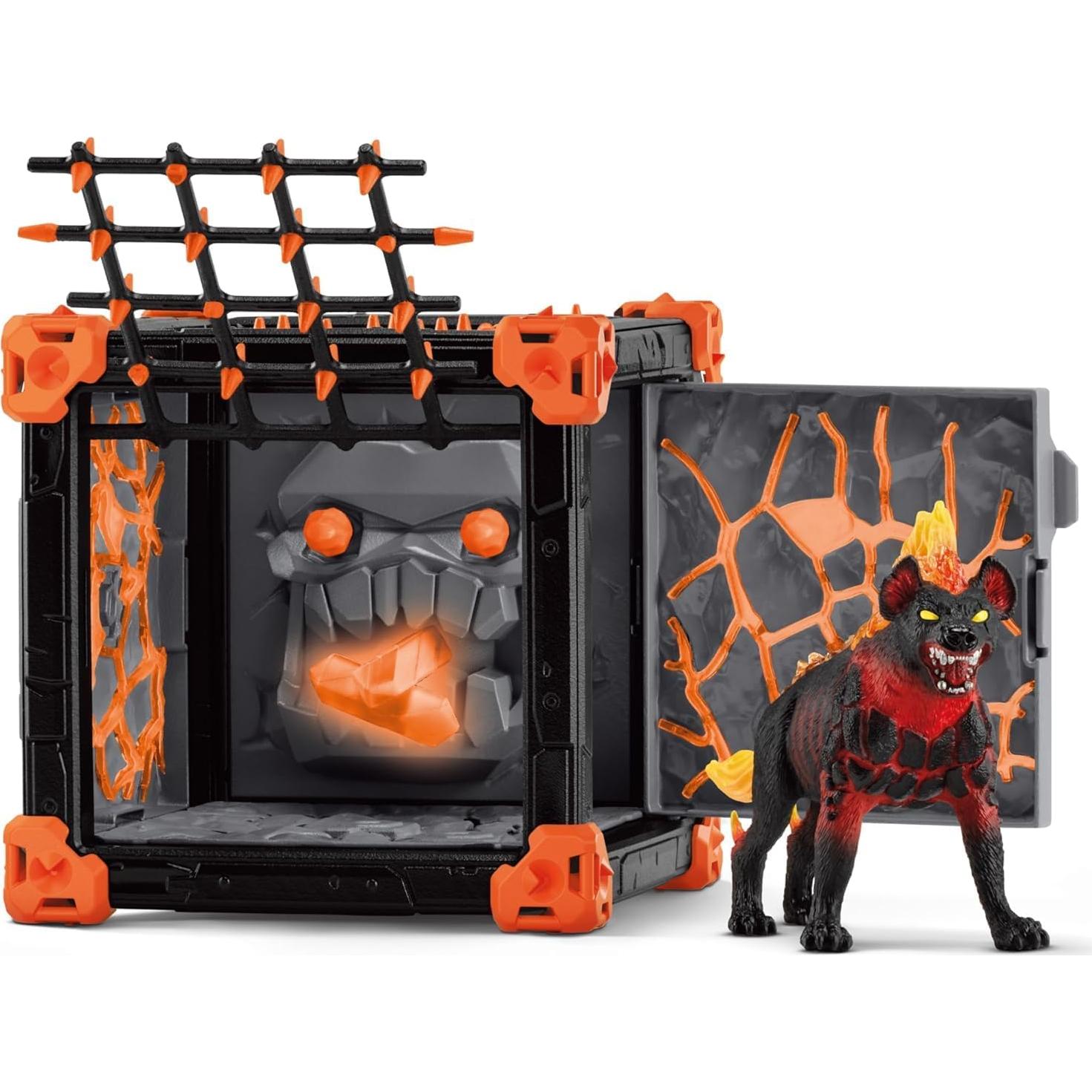 Juguete de Acción Schleich Hiena de Lava BatallaCueva 0.87kg