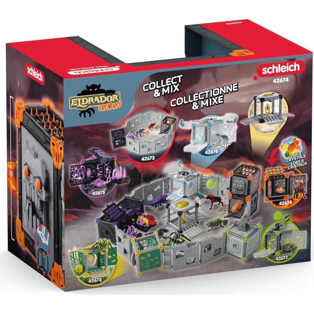 Juguete de Acción Schleich Hiena de Lava BatallaCueva 0.87kg