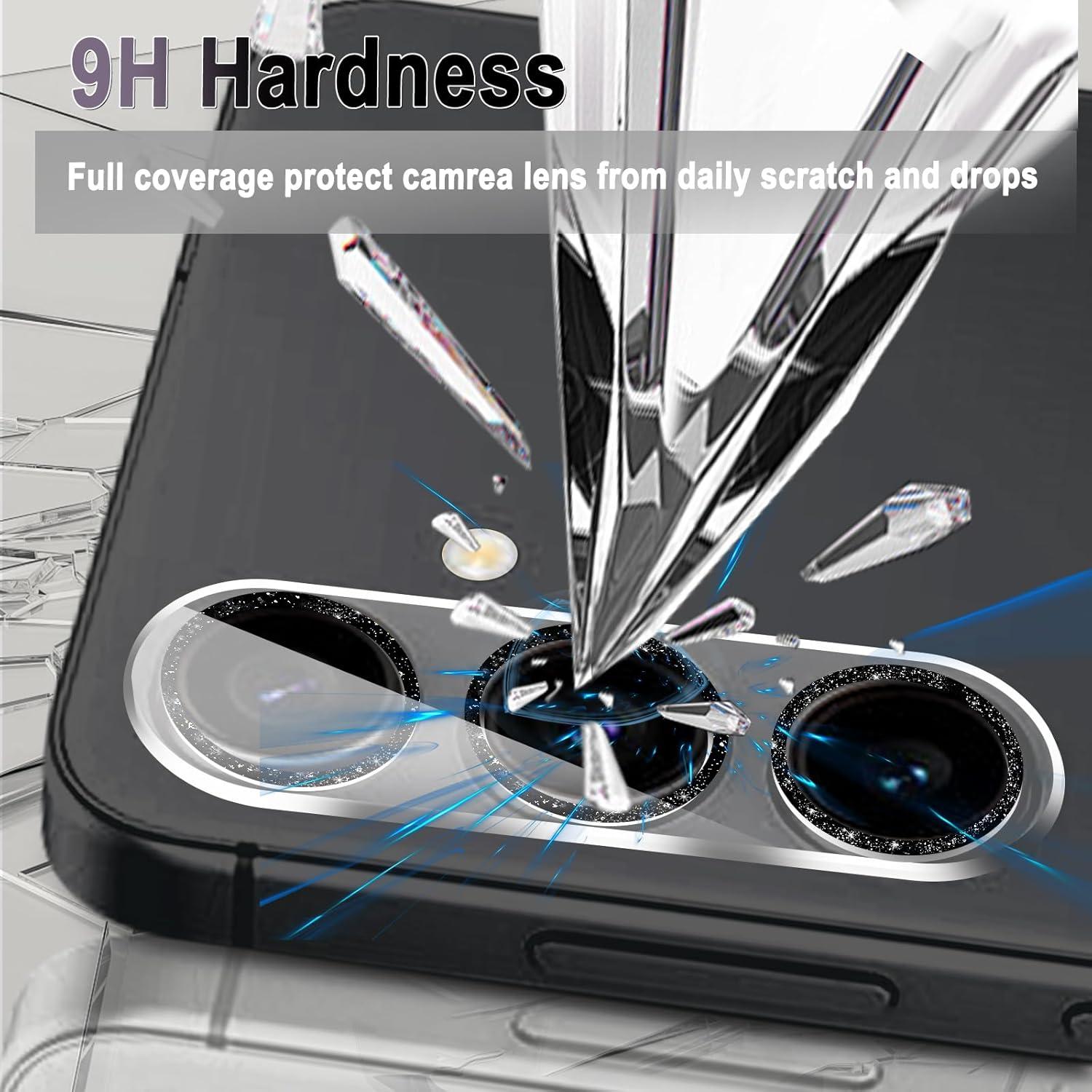 Protector de Lente de Cámara MONASAY para Galaxy S24 6.2" Dorado