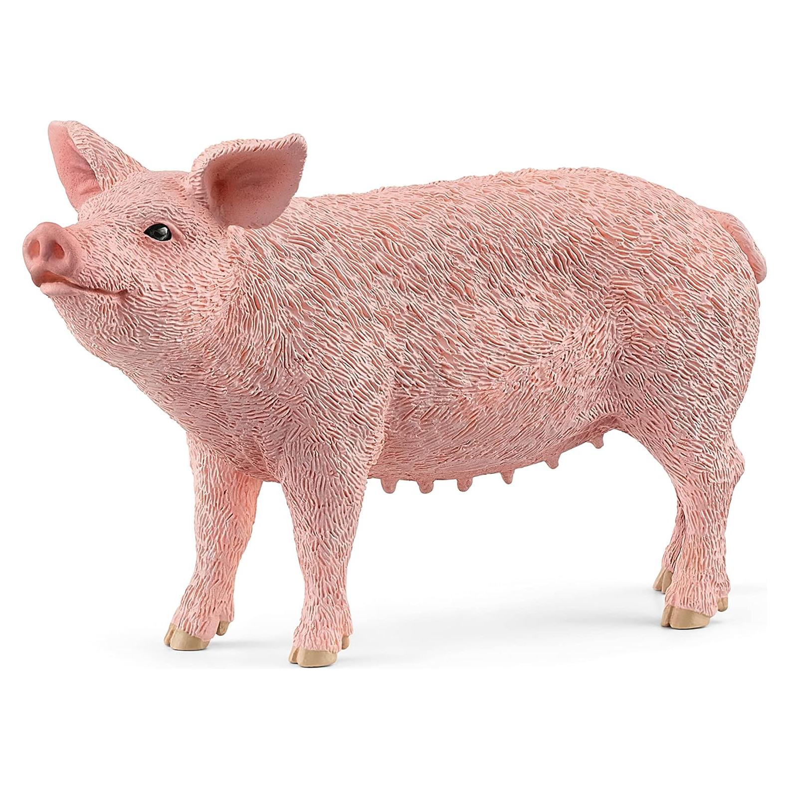 Figura de Cerdo de Juguete Schleich Mundo de Granja 5.8 cm