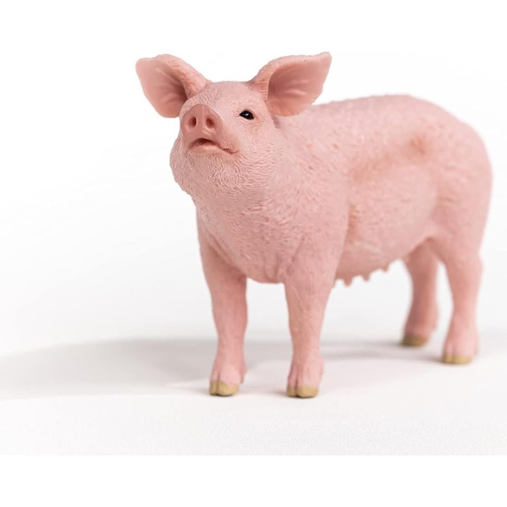 Figura de Cerdo de Juguete Schleich Mundo de Granja 5.8 cm