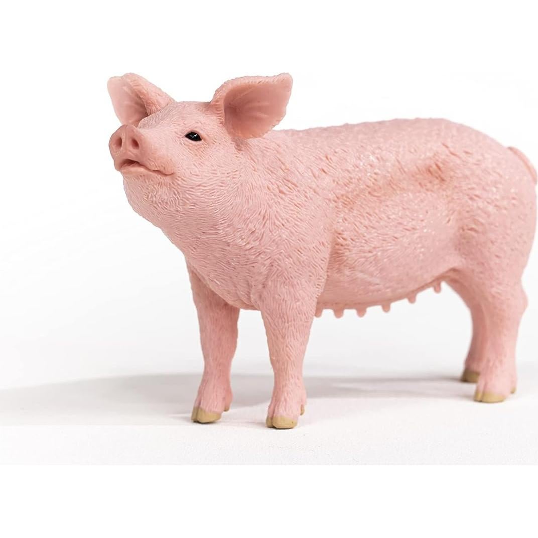 Figura de Cerdo de Juguete Schleich Mundo de Granja 5.8 cm