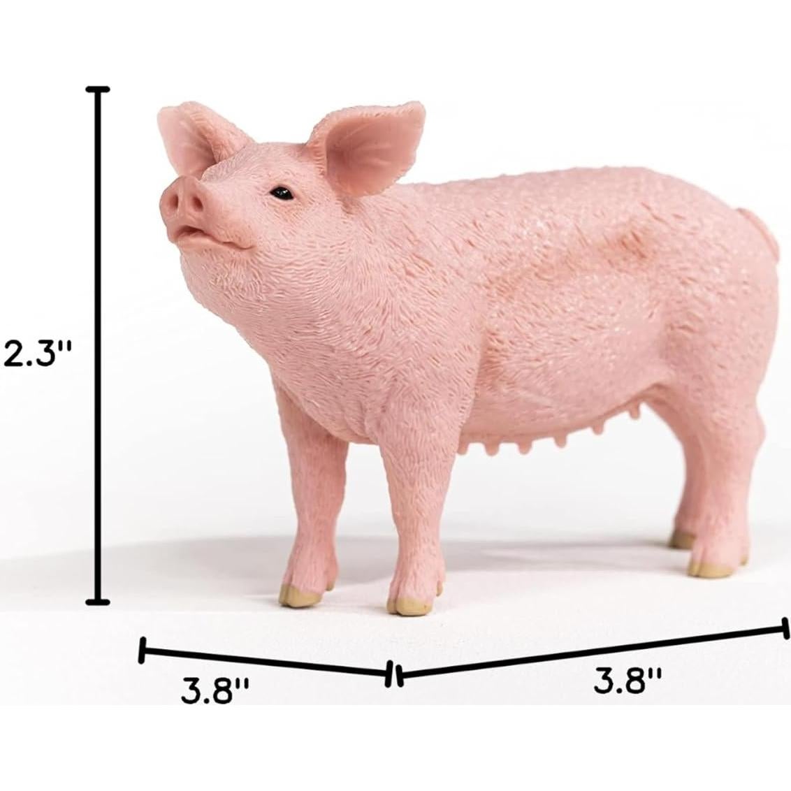 Figura de Cerdo de Juguete Schleich Mundo de Granja 5.8 cm