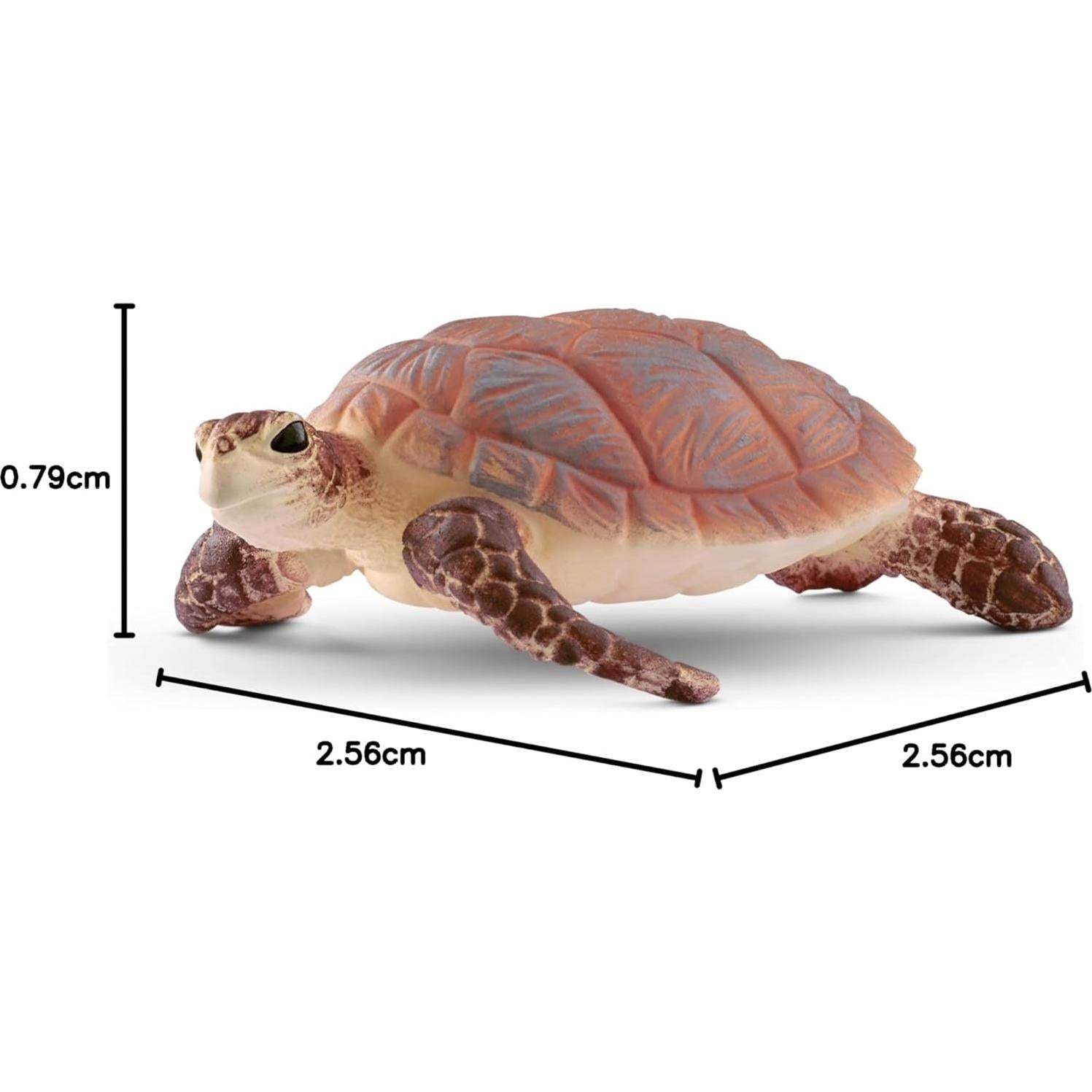 Figura Tortuga Marina Carey Schleich 14876 6.5x6.5x2 cm