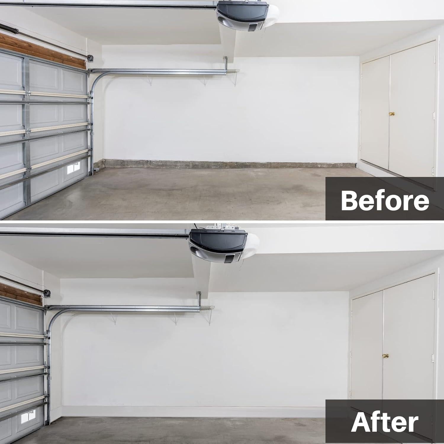 Moldura de Zócalo Flexible COUKIU 3x6.1m Autoadhesiva Blanca