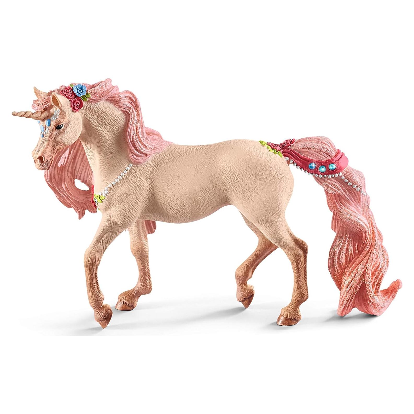 Figura Yegua Unicornio Decorada Schleich bayala 15x8x18cm