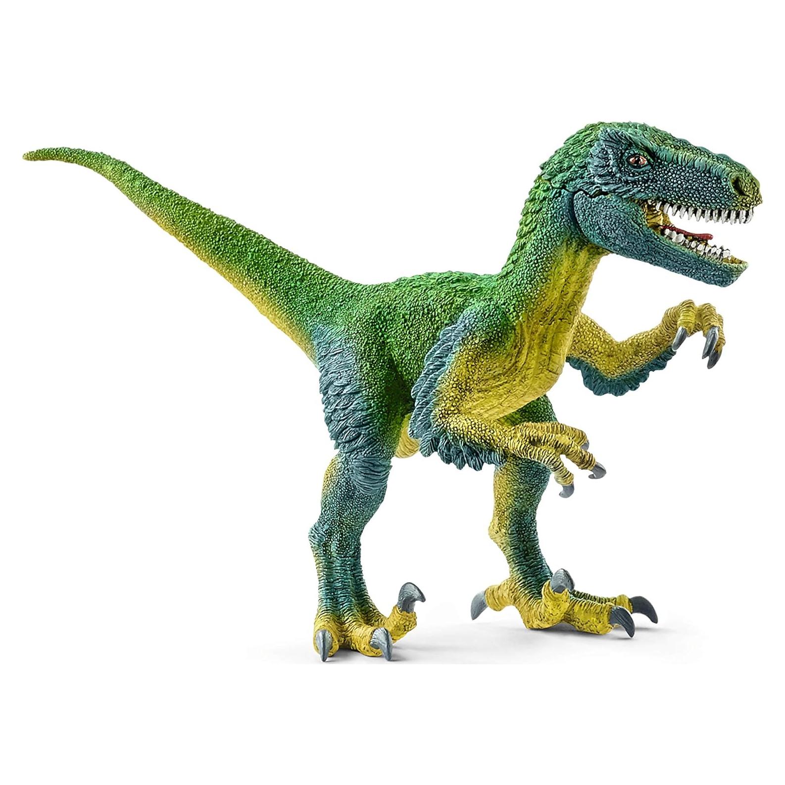 Figura Velociraptor Schleich 18cm con Mandíbula Móvil