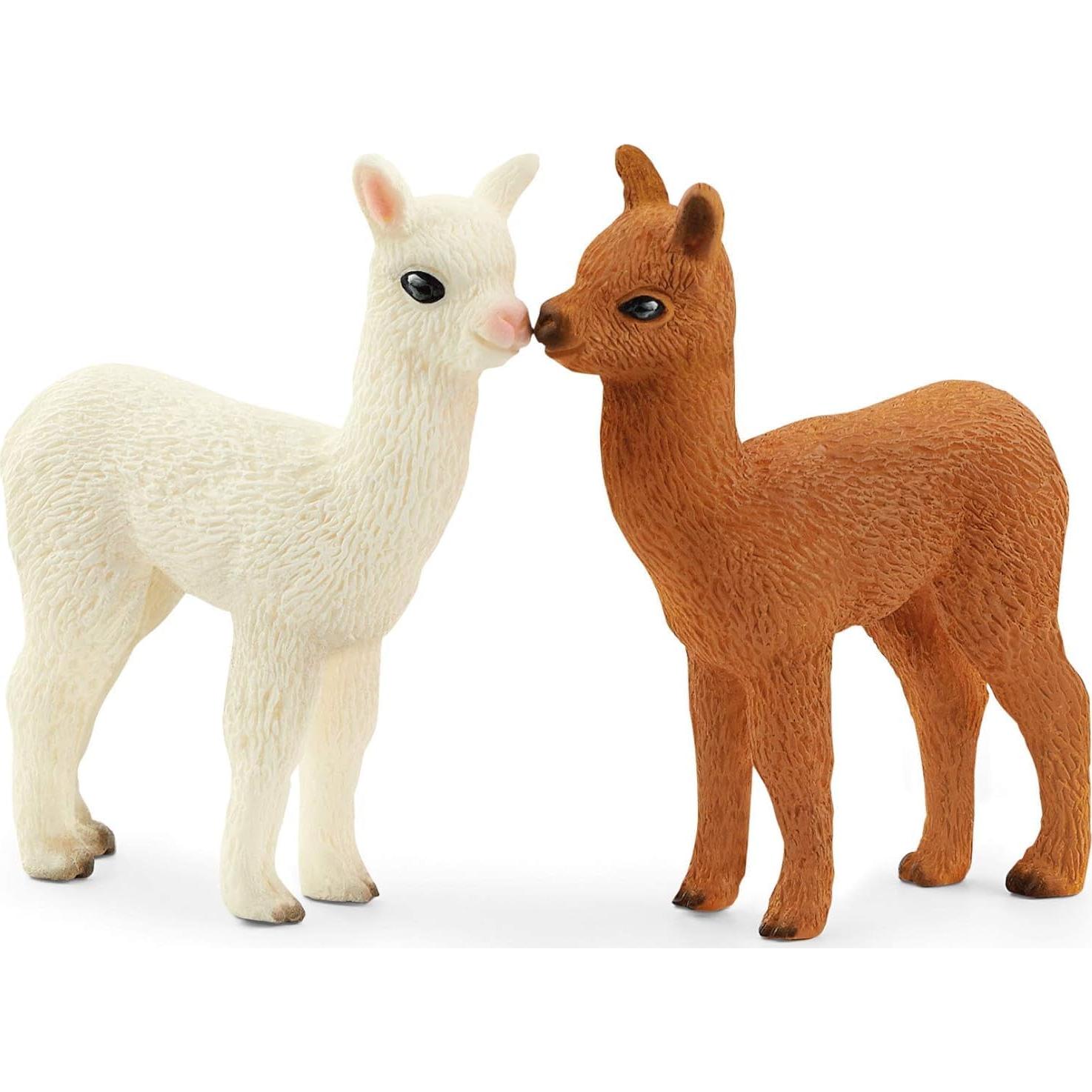 Juego de Alpacas Schleich Farm World 4 Piezas 13.5x5.8 cm